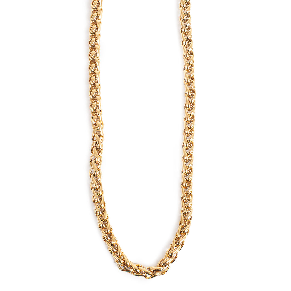 A&C Oslo Wheatchain Gold Necklace