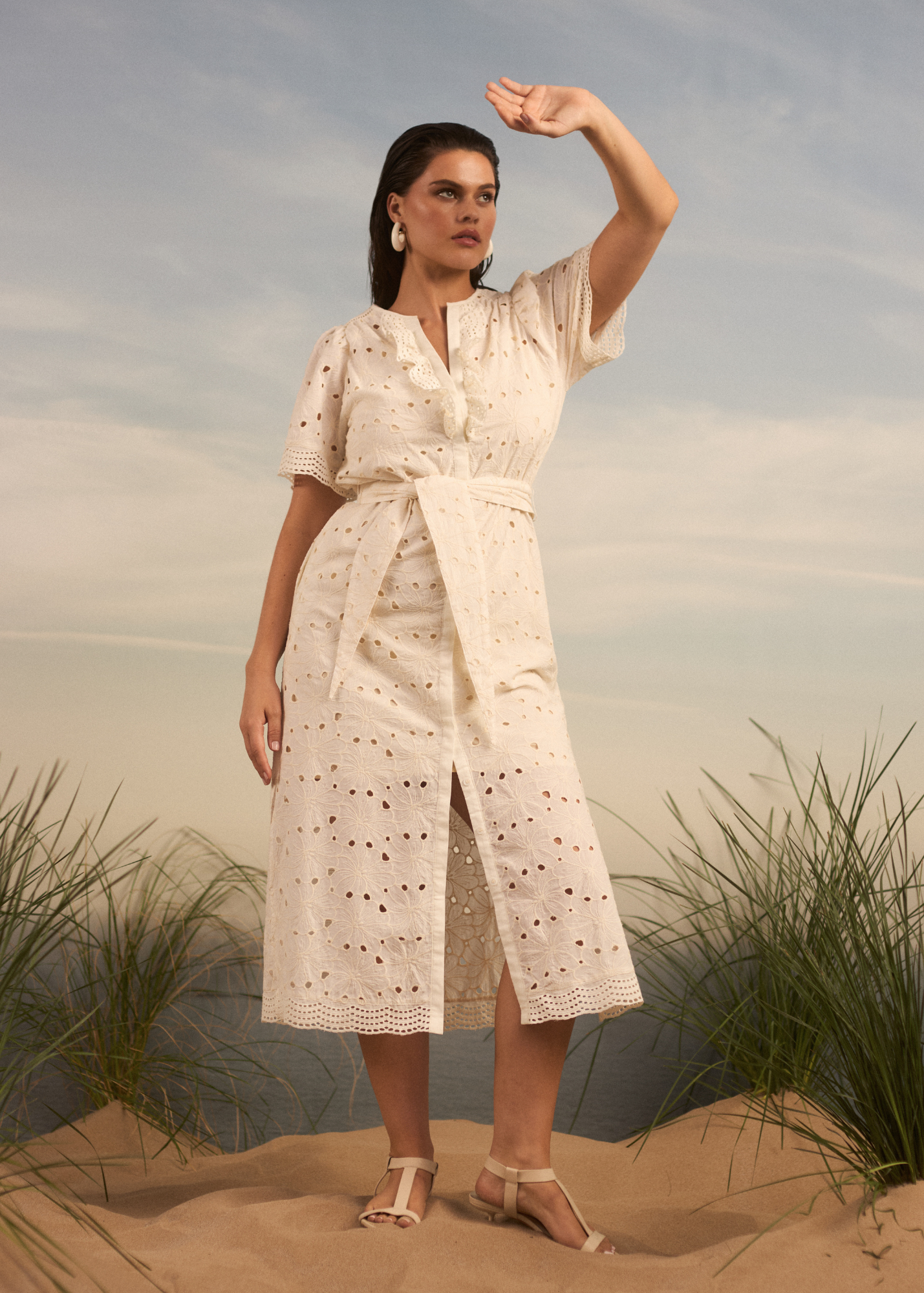 Voyage Dress Cream Zoe Kratzmann