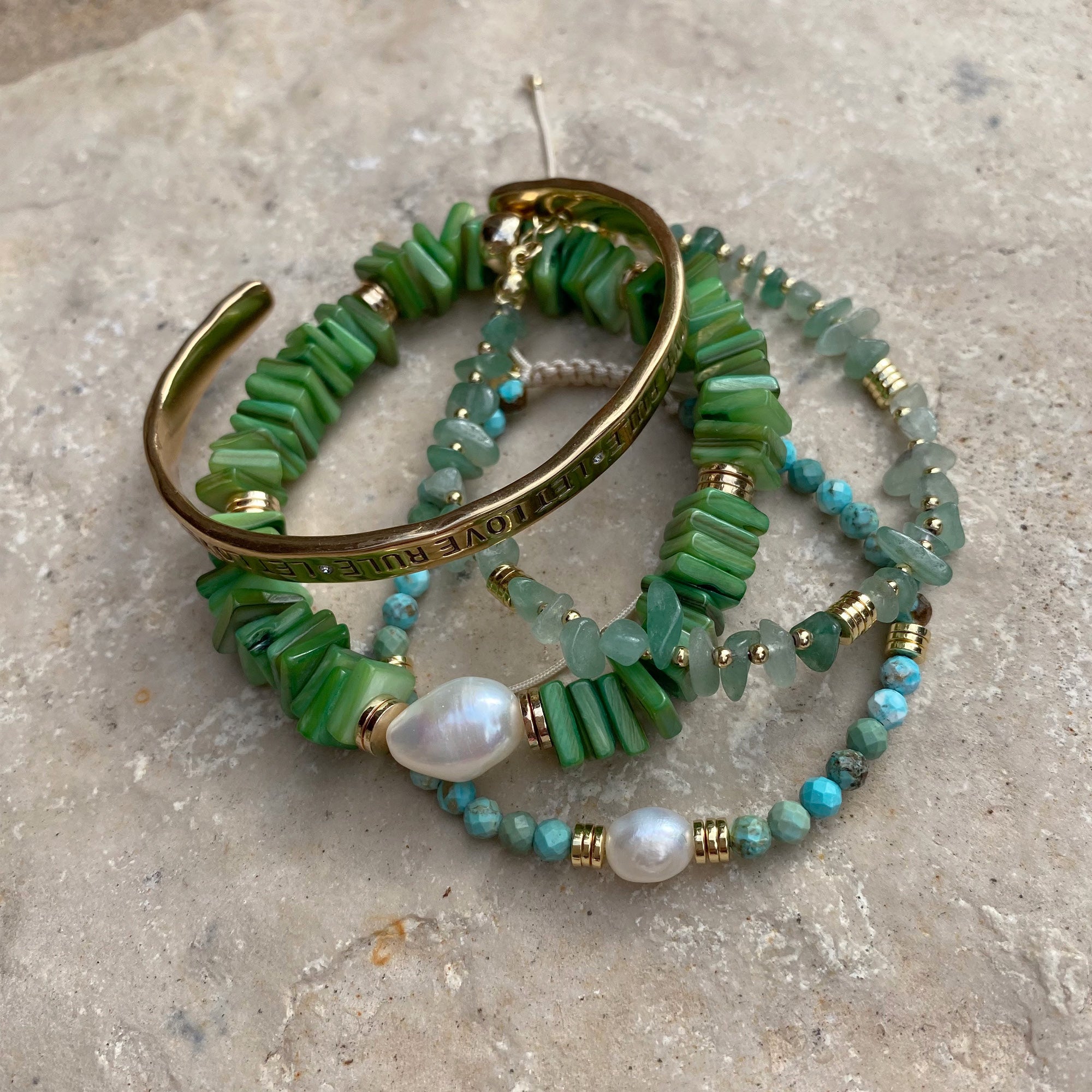 A&C Oslo True Colour Bracelet Green