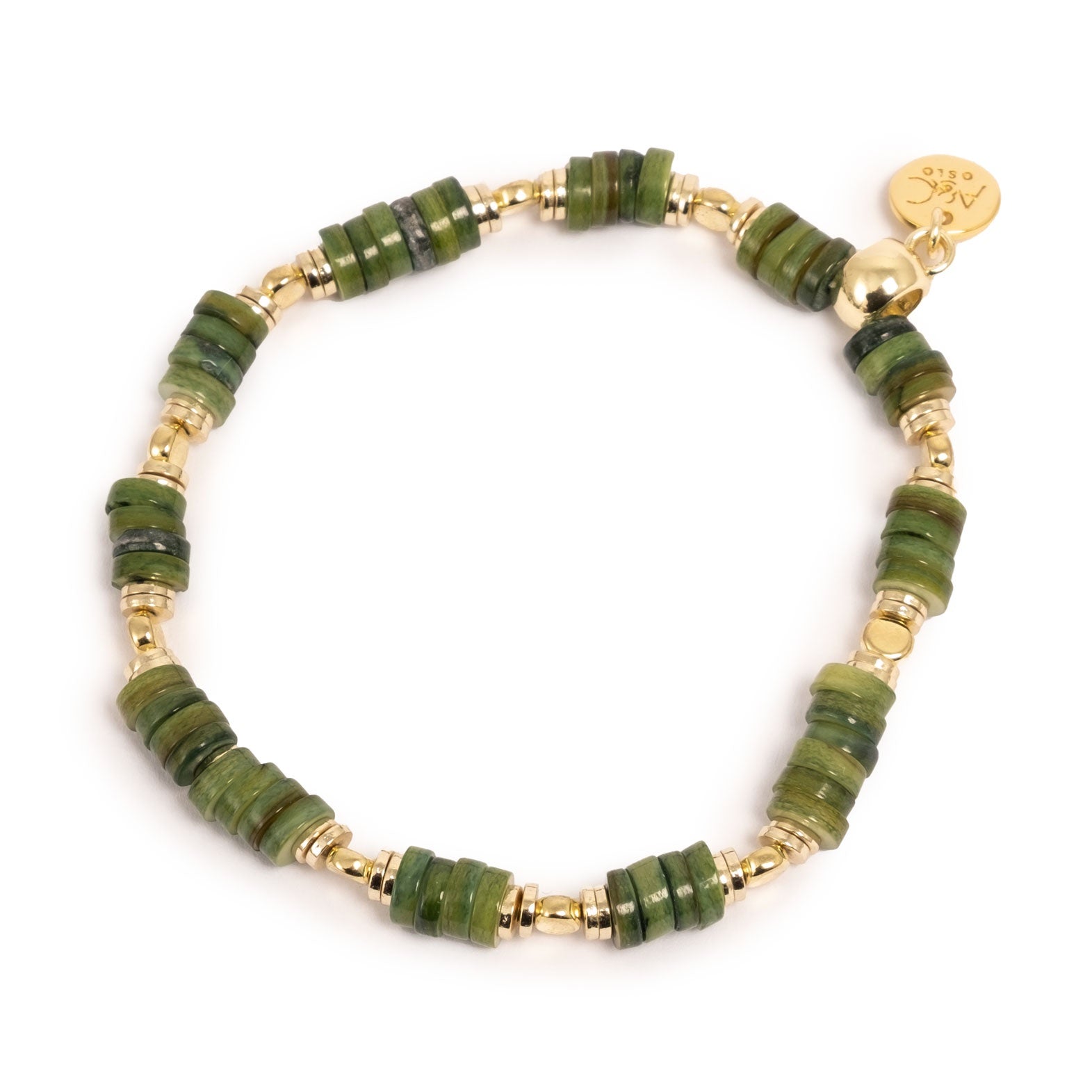 A&C Oslo Wild Nature Green Tone Bracelet