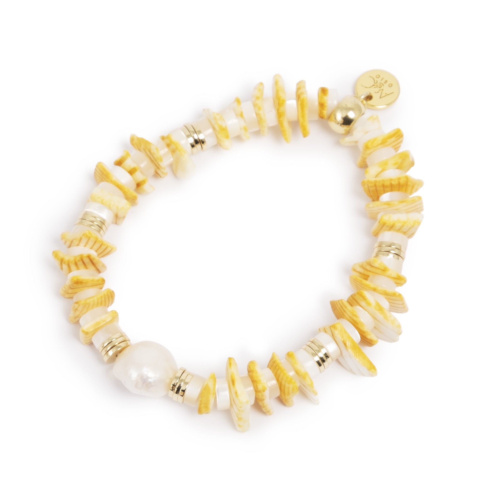 A&C Oslo Wild Nature Butter Shell with Pearl