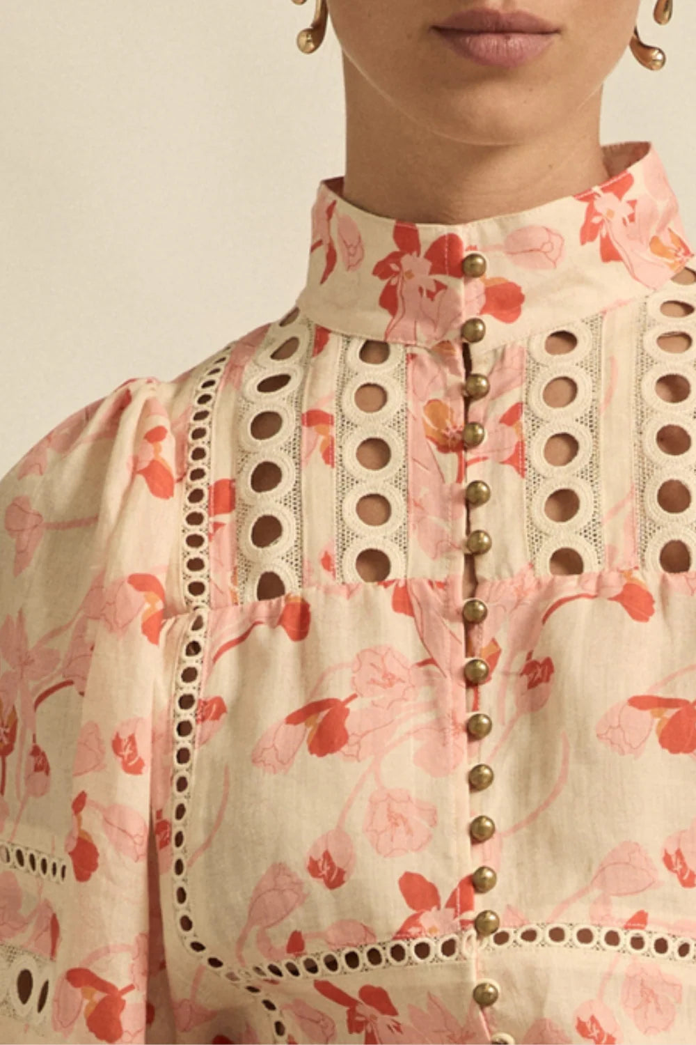Cabaret Top Zoe Kratzmann Cherry Tulip