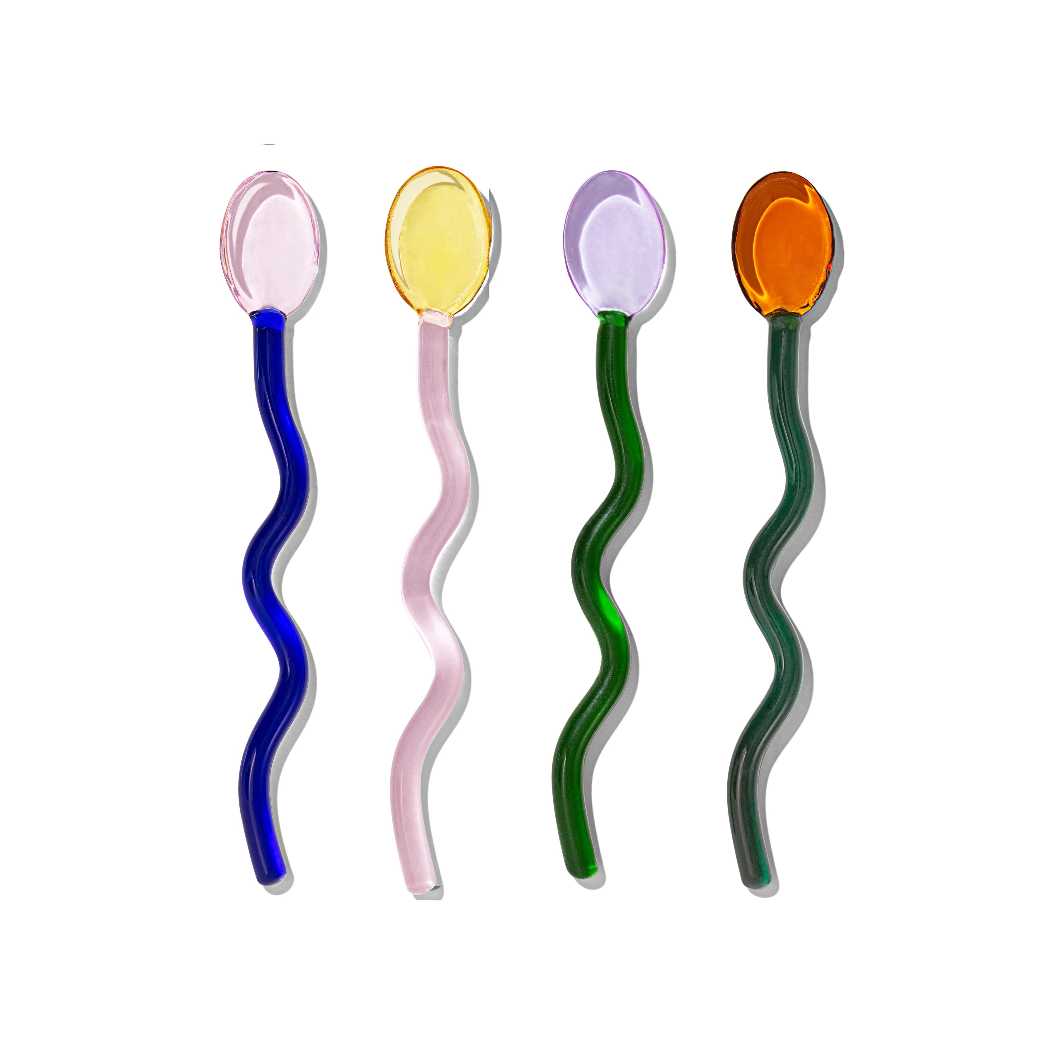 Sucker Glass Cocktail Stirrer Set MULTI