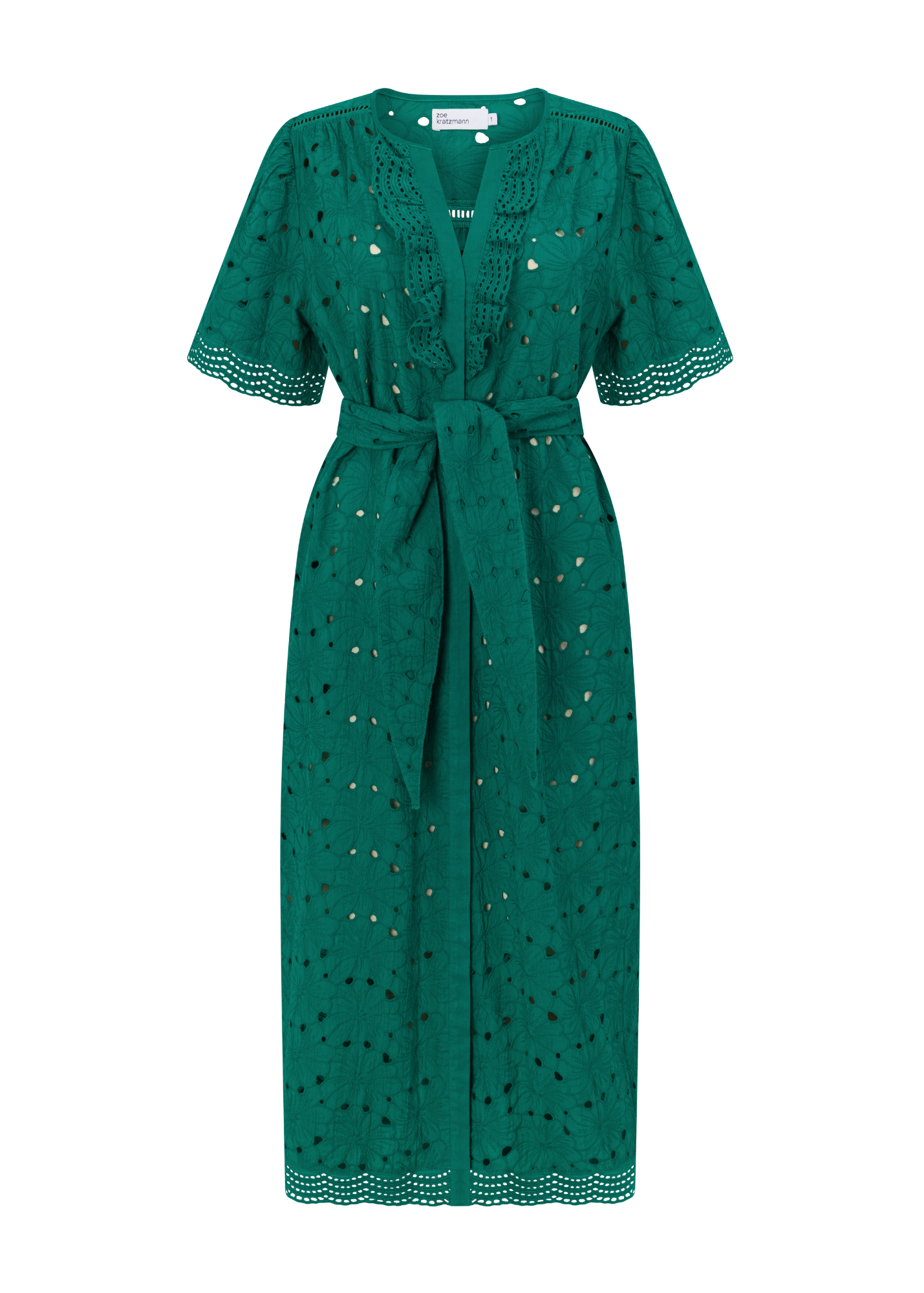 Voyage Dress Emerald Zoe Kratzmann