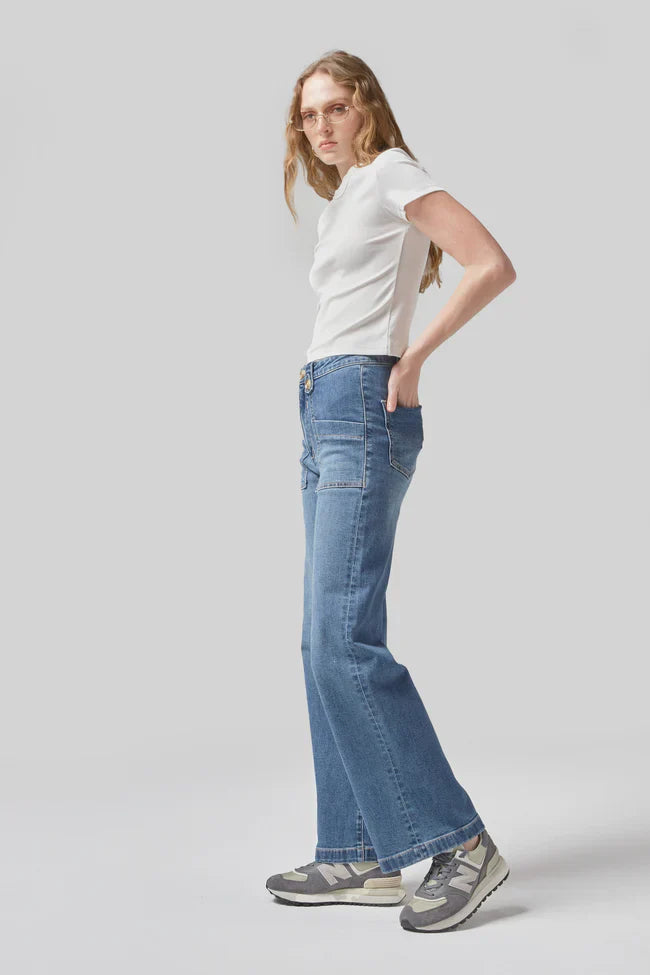 Carrie Pacific Blue Jeans Dricoper