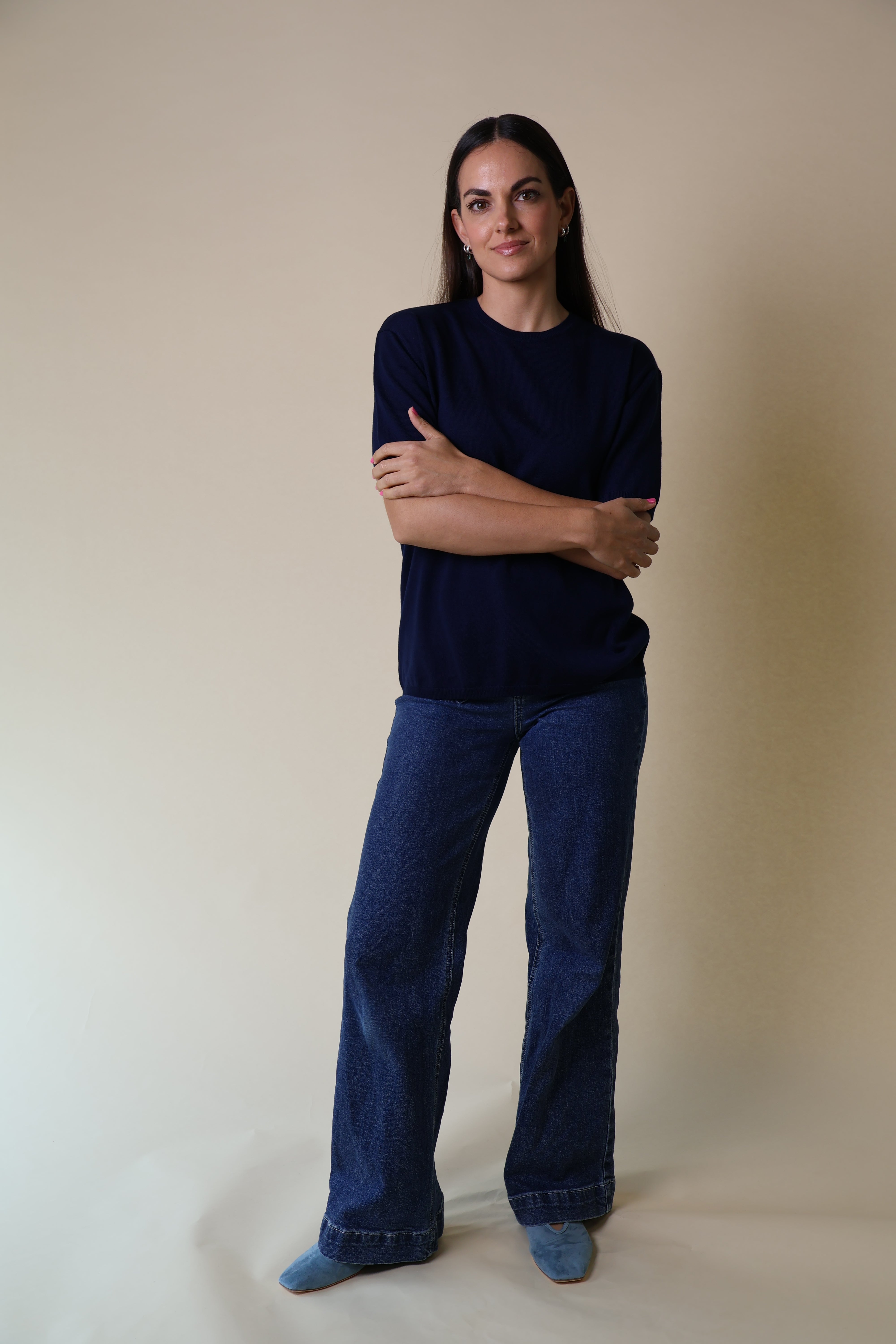 Spinel Tee Yarnsmith Navy
