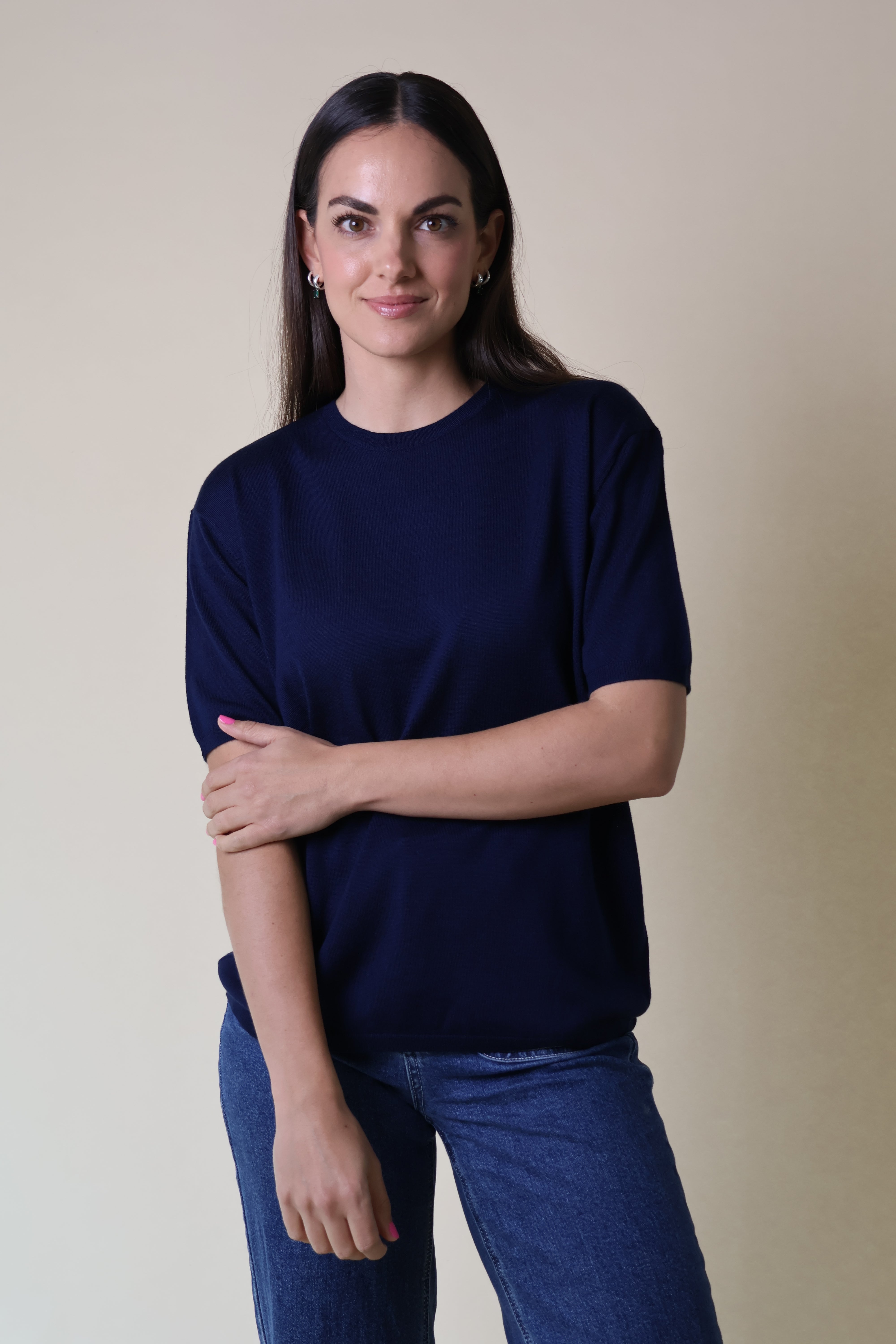 Spinel Tee Yarnsmith Navy