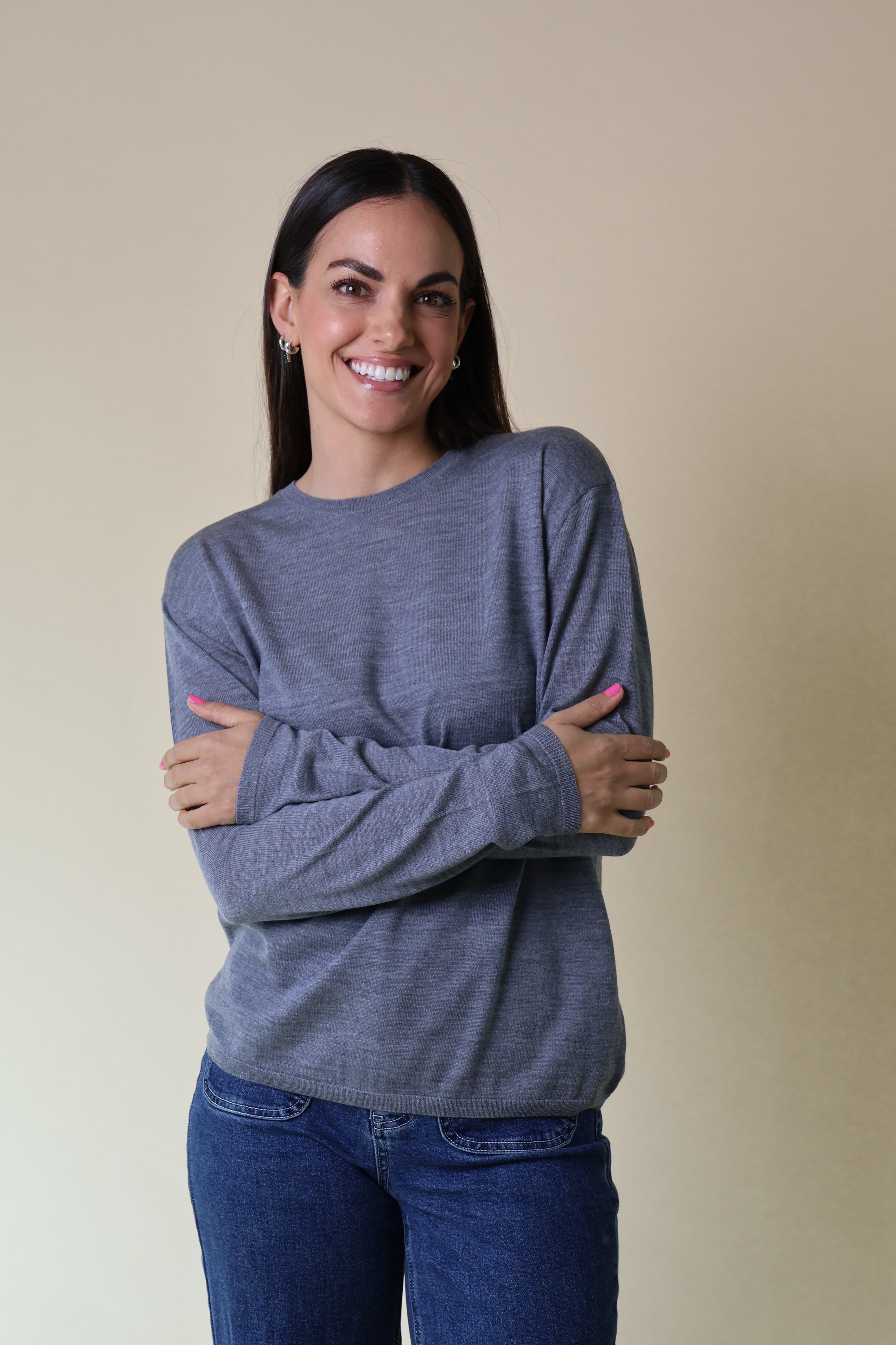 Bloodstone L/S Knit Yarnsmith Greymarle