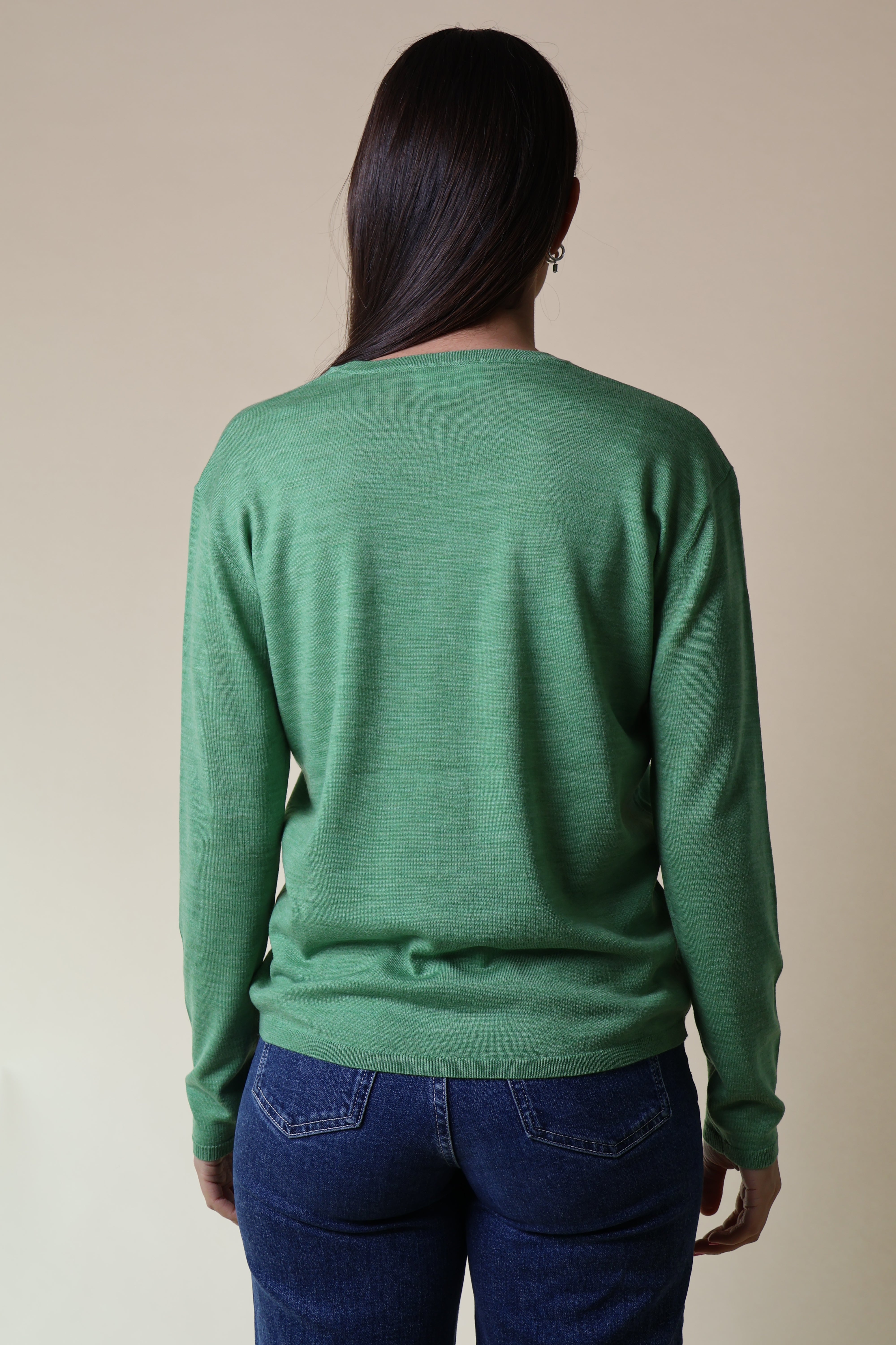 Bloodstone L/S Knit Yarnsmith Shamrock