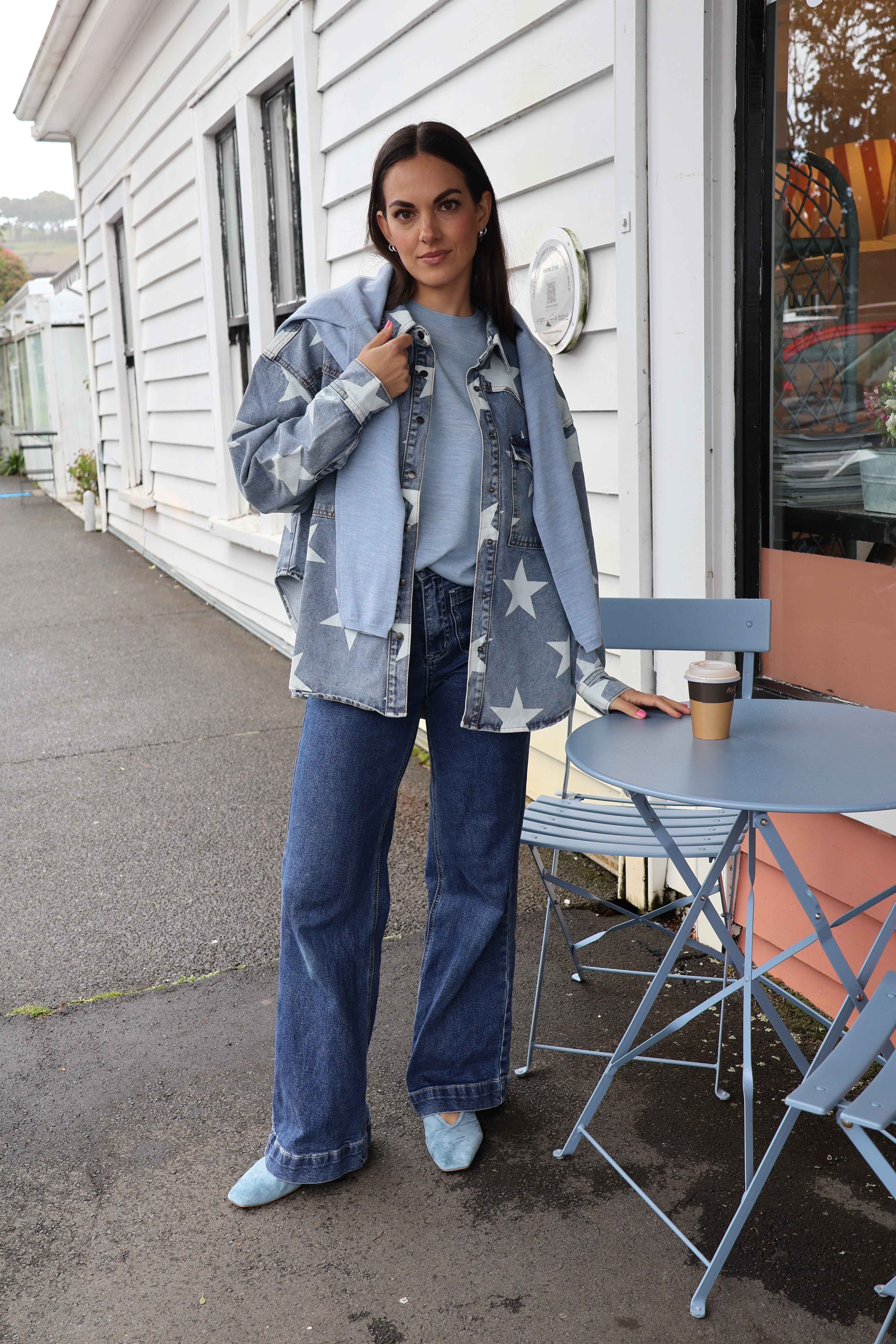 One Teaspoon Starwash Daria Denim Shacket