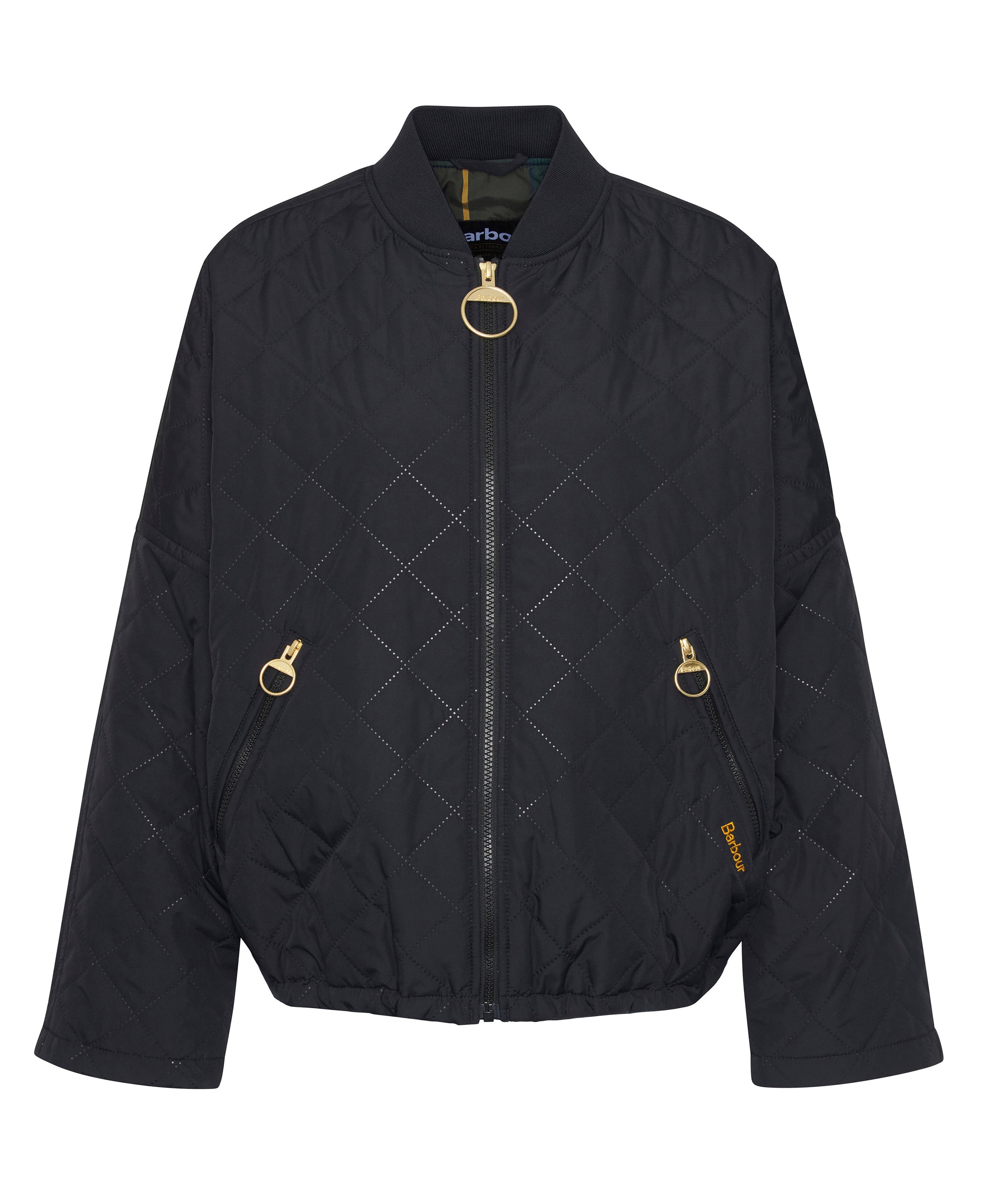 Barbour Emlyn Quilt Jacket Black/Ancient