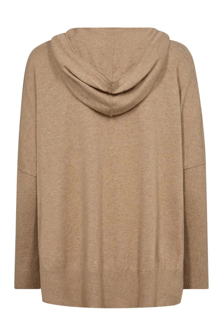 Mos Mosh Lita Hood Knit Sesame