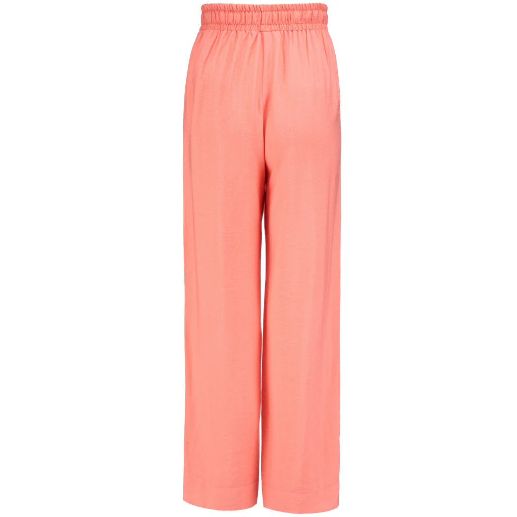 Moke Indiana Wide Leg Pant Sunset Coral