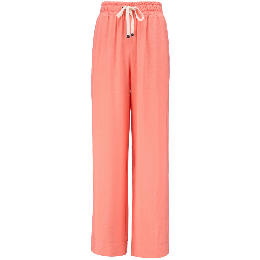 Moke Indiana Wide Leg Pant Sunset Coral