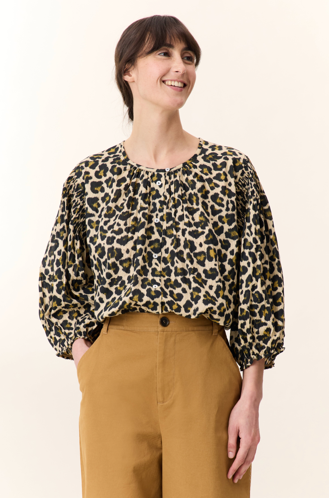 Corso Shirt Leopard Leon & Harper