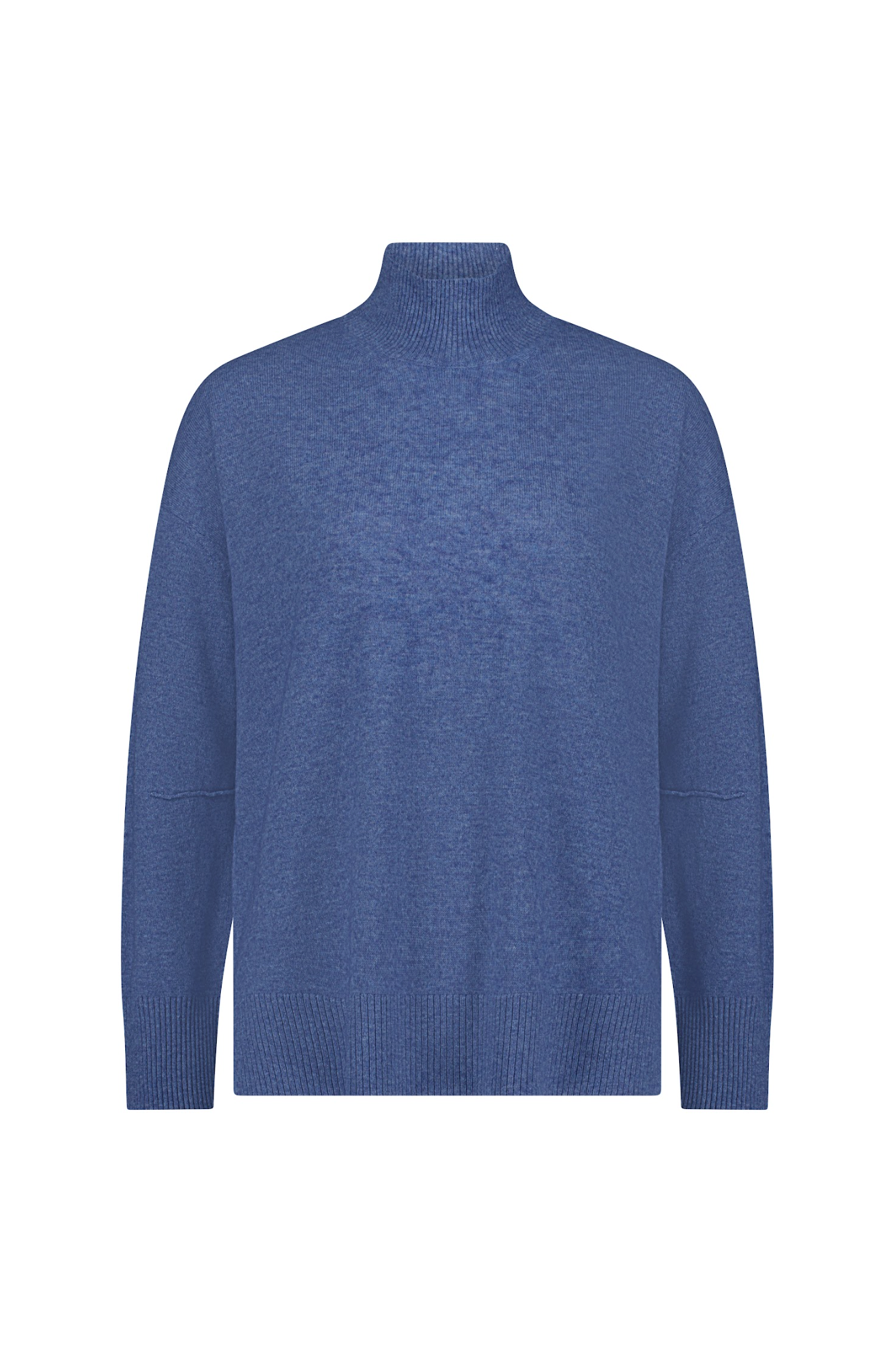 Jasper HighNeck Knit Yarnsmith Ocean