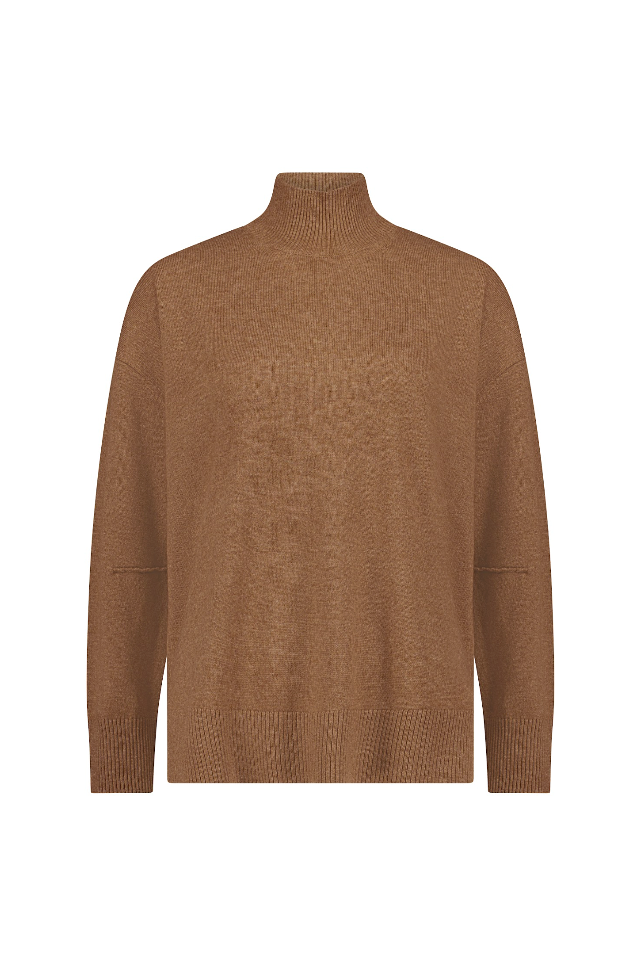 Jasper HighNeck Knit Yarnsmith Oat