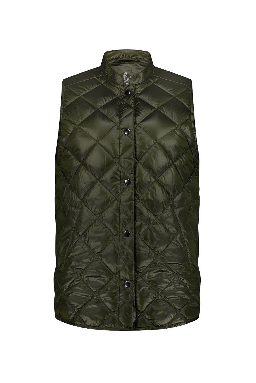 Lumin Lightweight Quilt Vest Green Velveteen Rabbit
