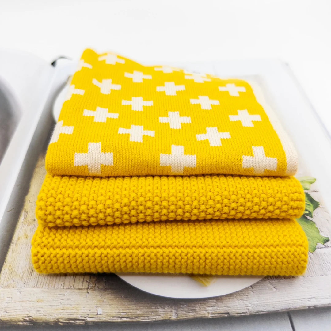 Dishcloth 3pk Ecovask Daffodil