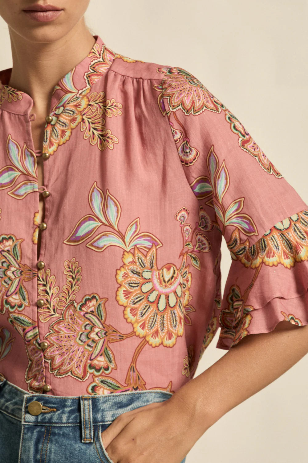 Fluctuate Top Zoe Kratzmann Kgari Bloom