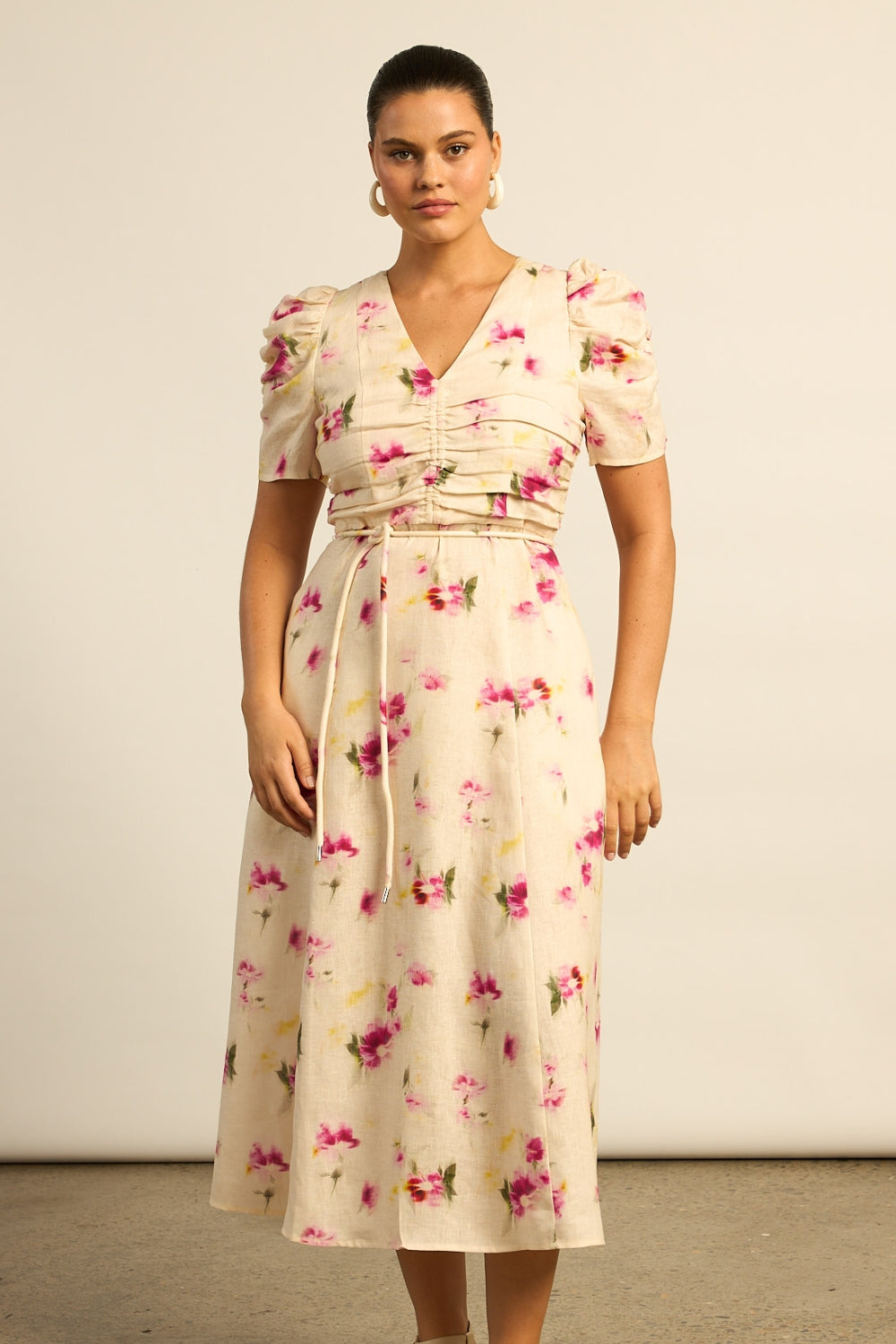 Glimmer Dress Zoe Kratzmann Watercolour Bloom