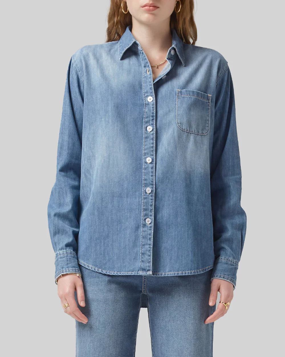 Jayda Pacific Blue Shirt Dricoper
