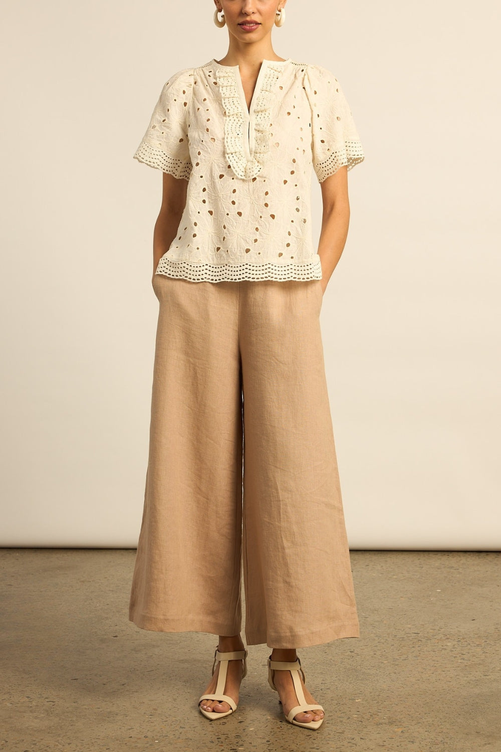 Vantage Top Zoe Kratzmann Cream