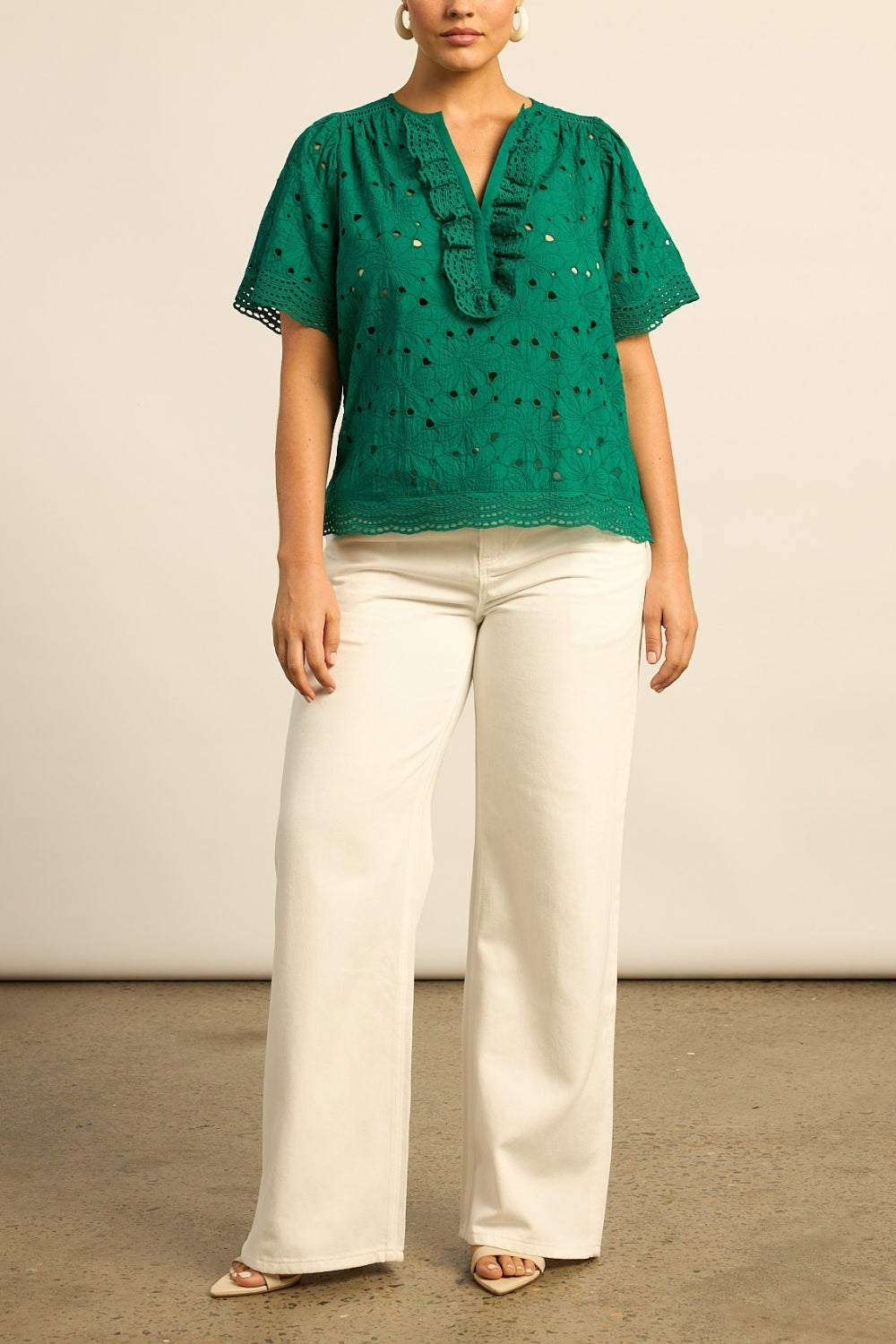 Vantage Top Zoe Kratzmann Emerald