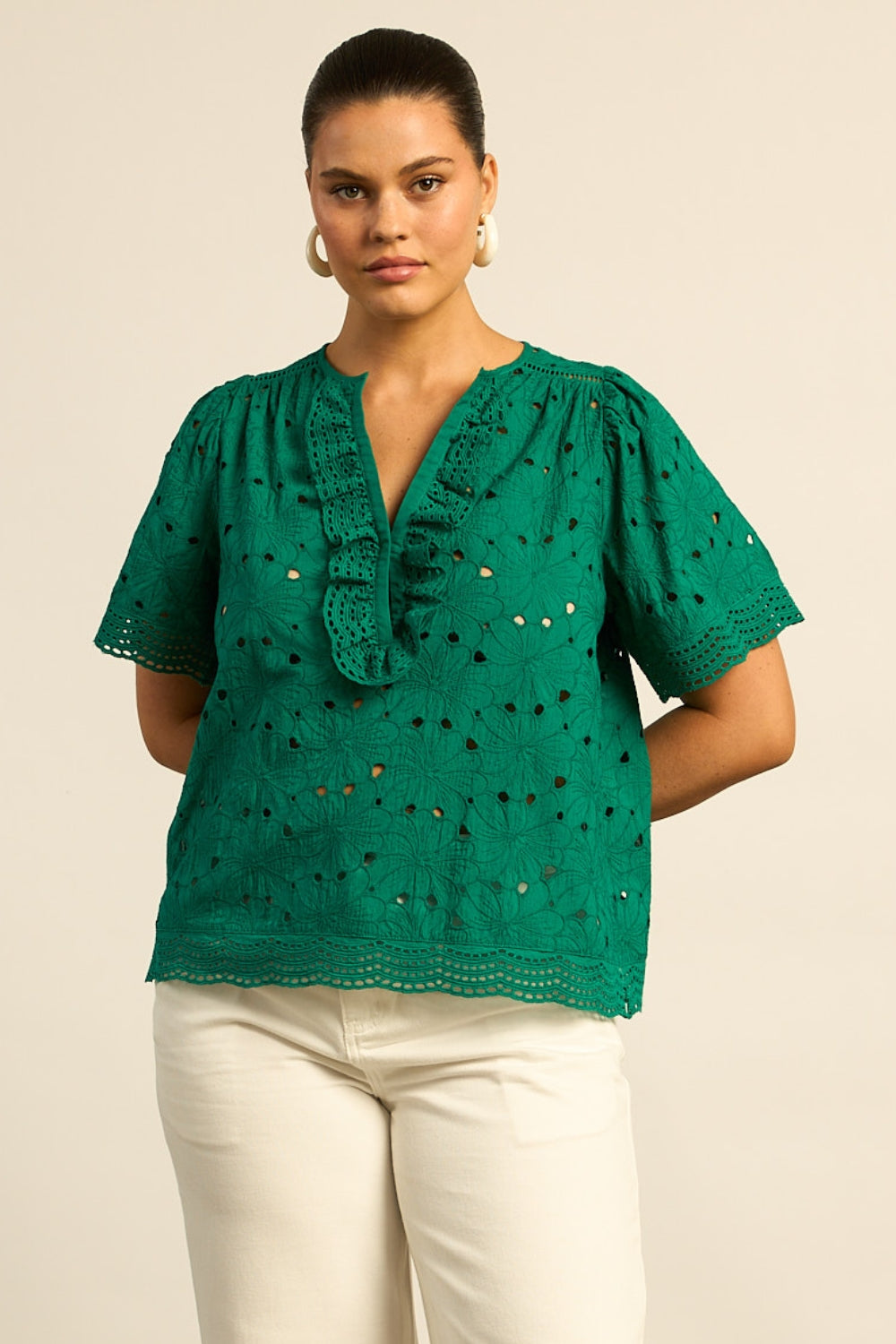 Vantage Top Zoe Kratzmann Emerald