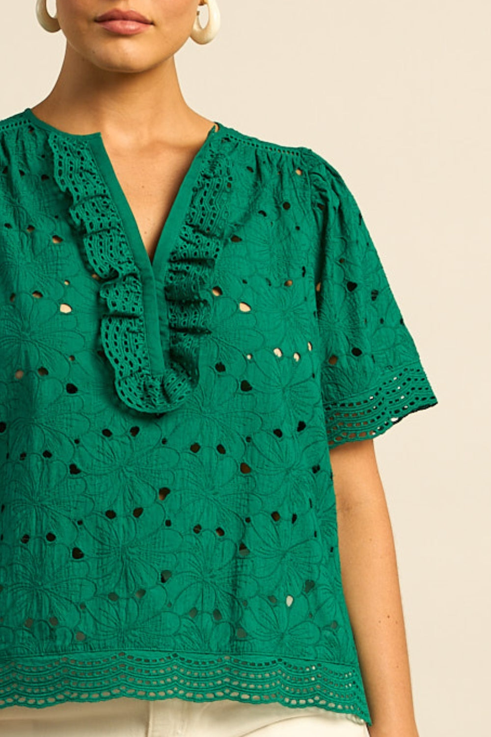 Vantage Top Zoe Kratzmann Emerald