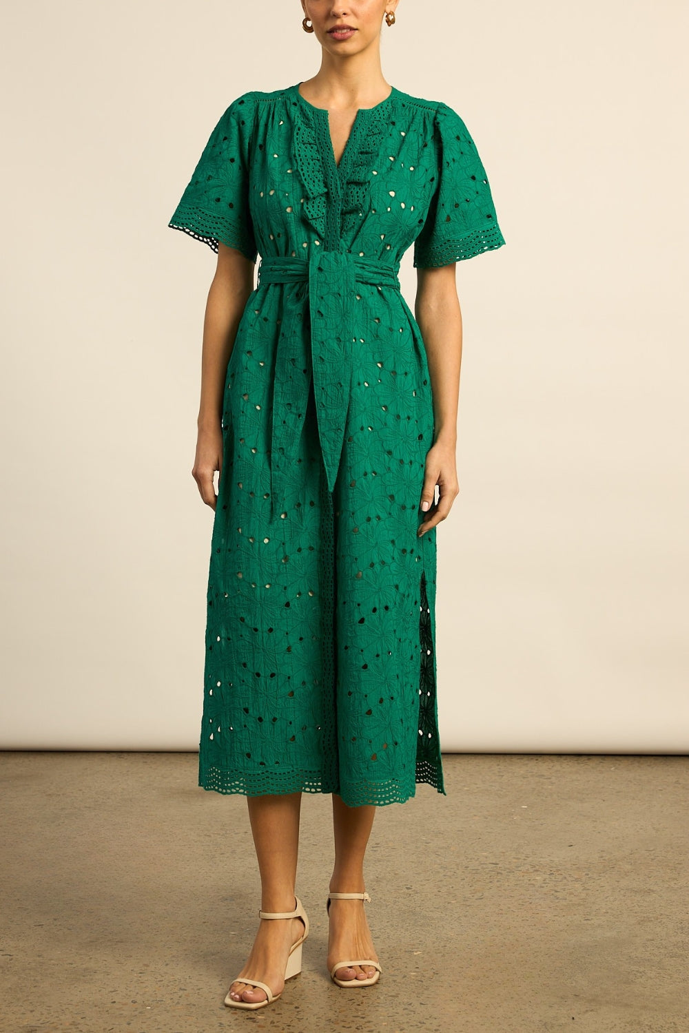 Voyage Dress Emerald Zoe Kratzmann