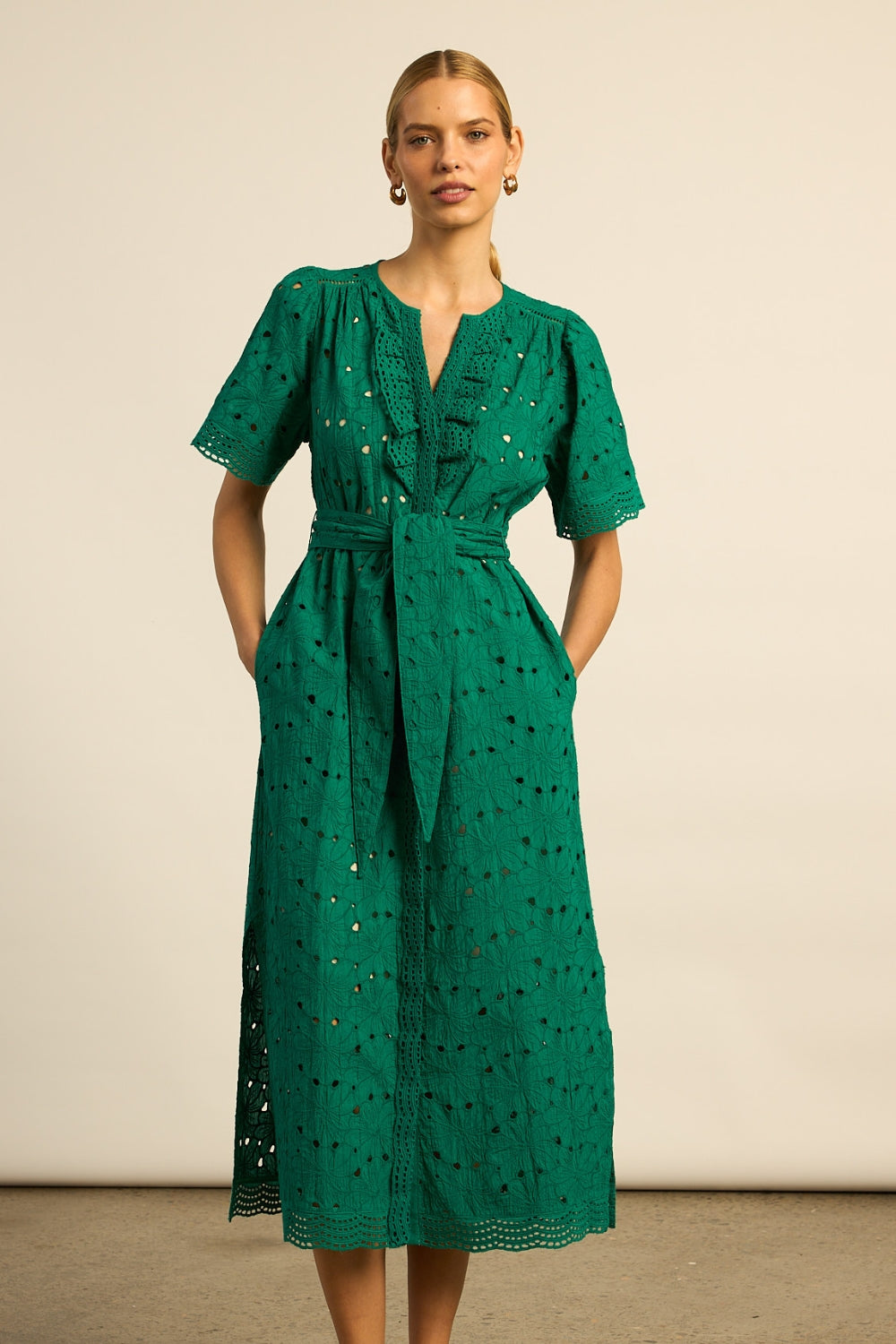 Voyage Dress Emerald Zoe Kratzmann