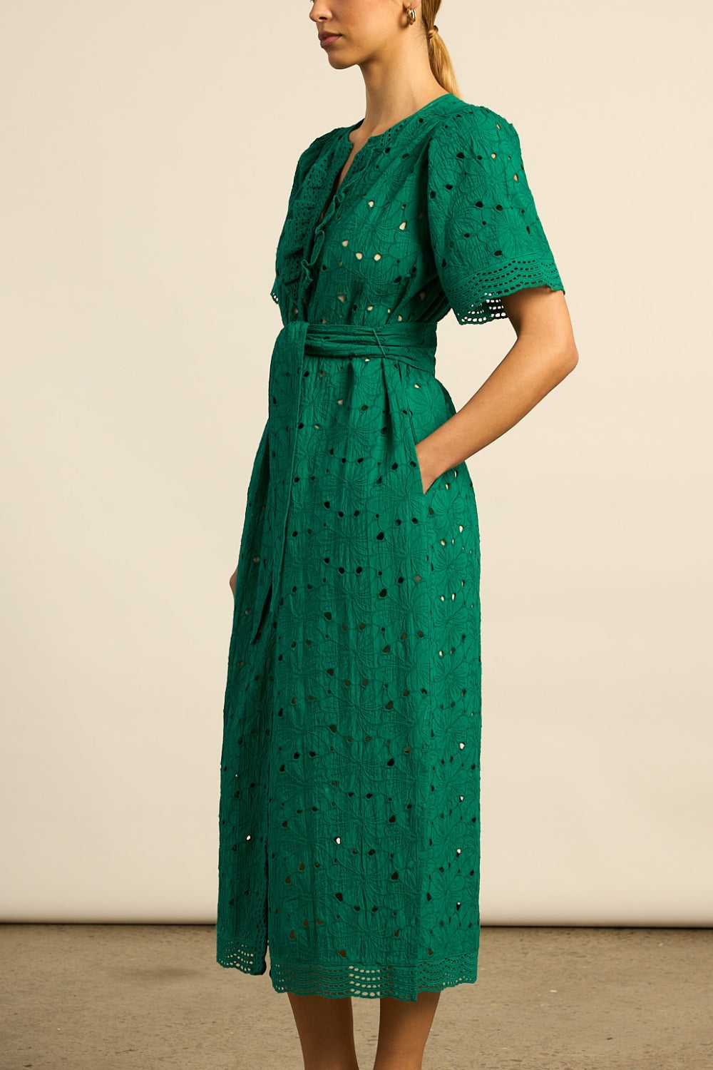 Voyage Dress Emerald Zoe Kratzmann