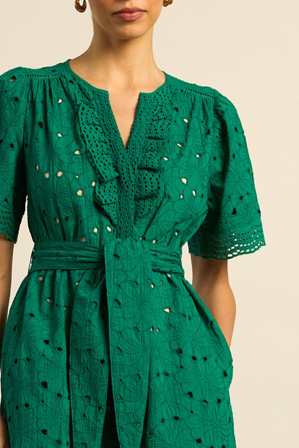 Voyage Dress Emerald Zoe Kratzmann