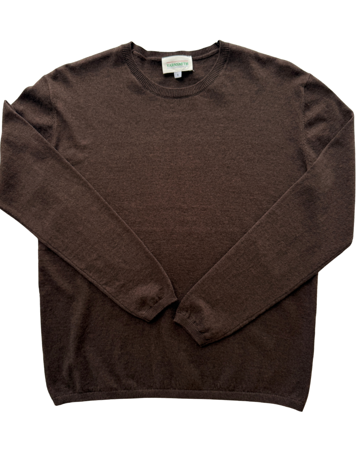 Yarnsmith Sapphire L/S  Cotton/Cashmere Knit Chocolate