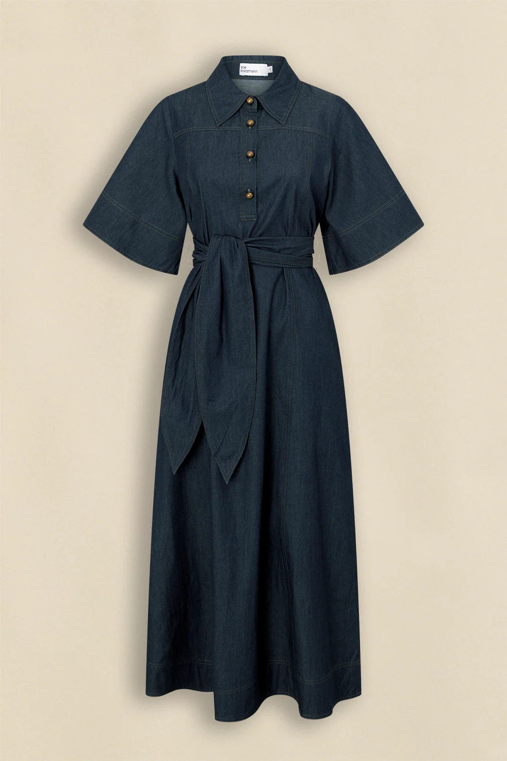 Cameo Dress Zoe Kratzmann Dark Chambray