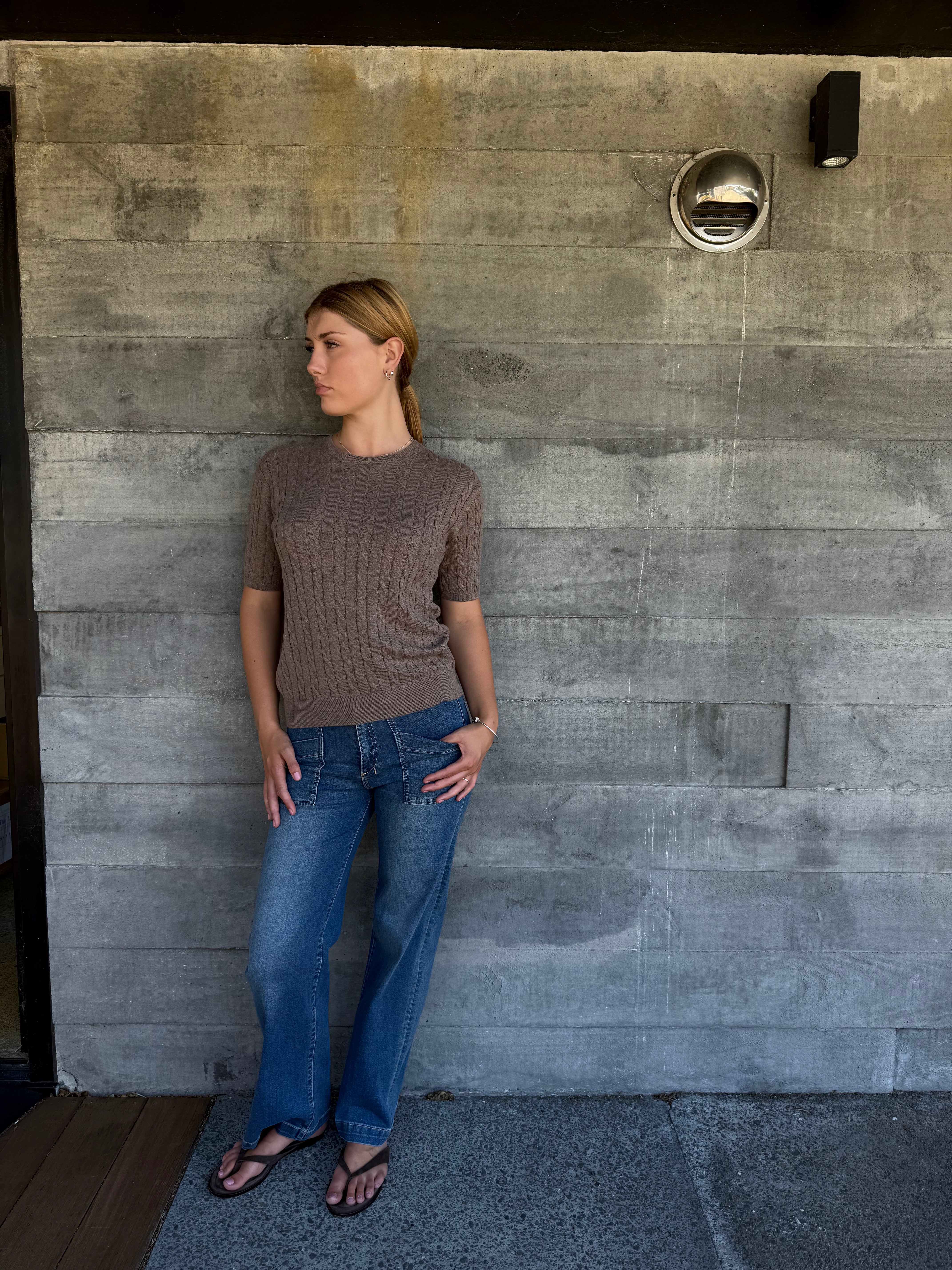 Cable Beryl Yarnsmith Rye