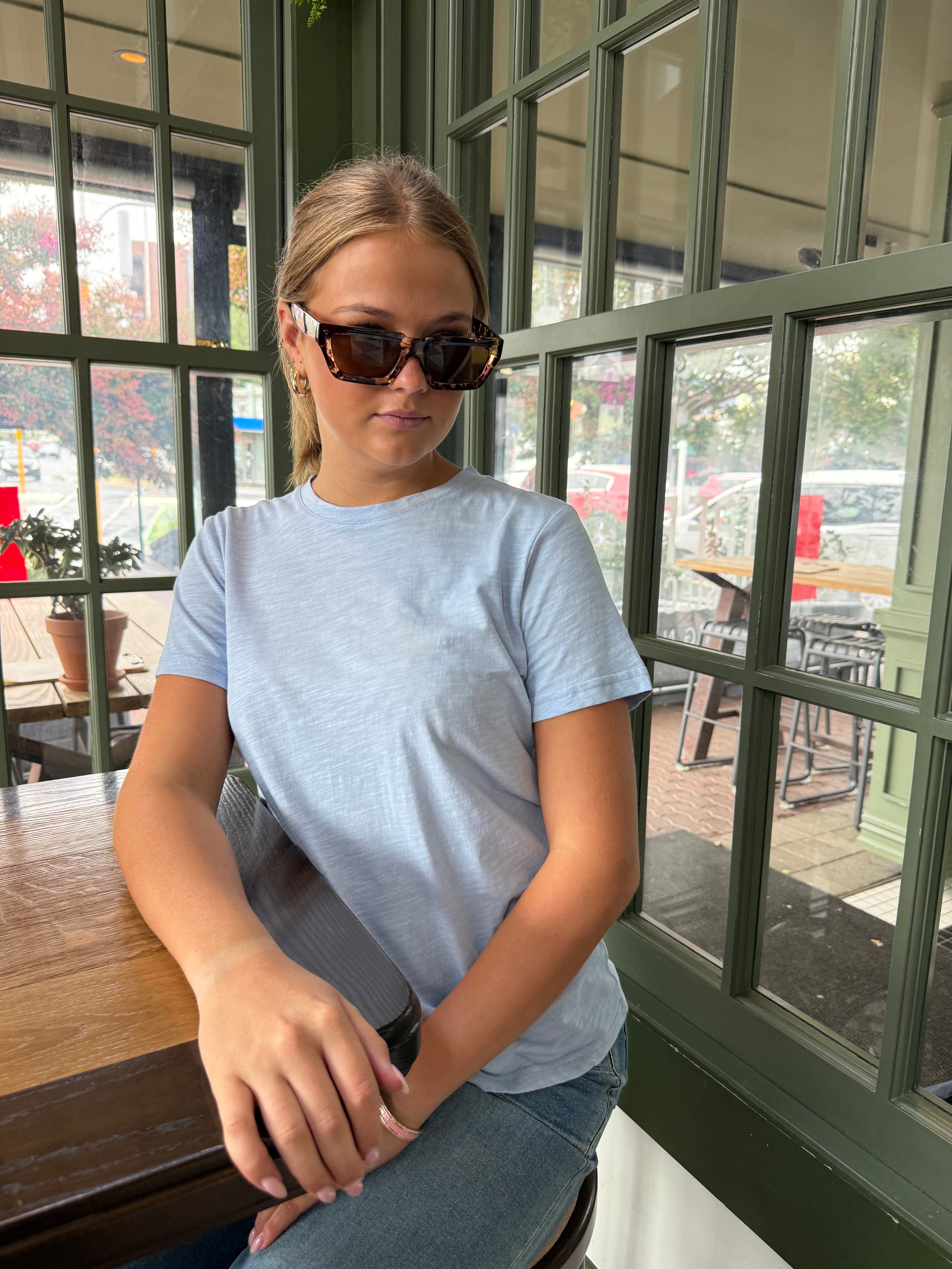 Remy Round Neck T Shirt Velveteen Rabbit - Powder