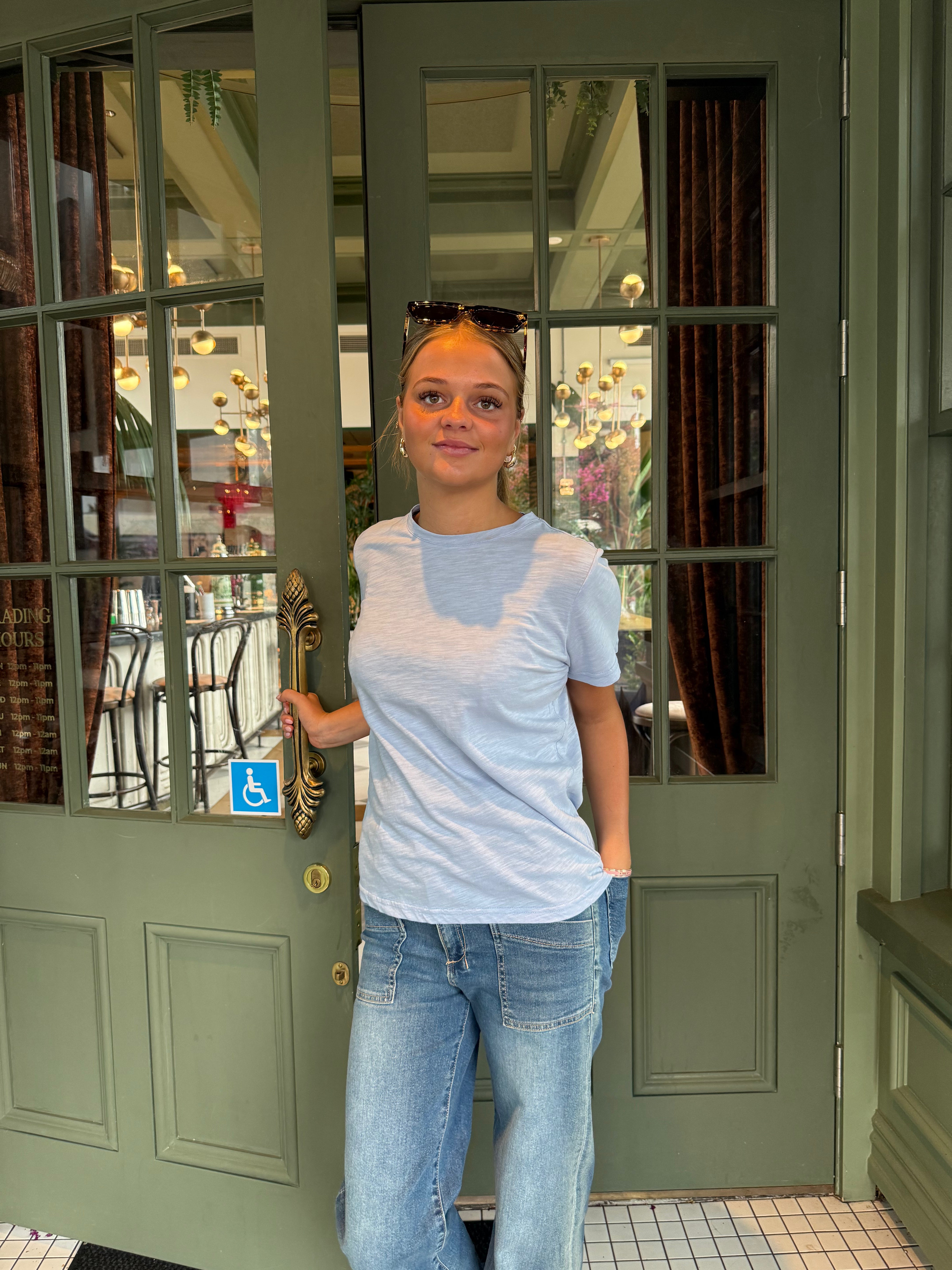 Remy Round Neck T Shirt Velveteen Rabbit - Powder