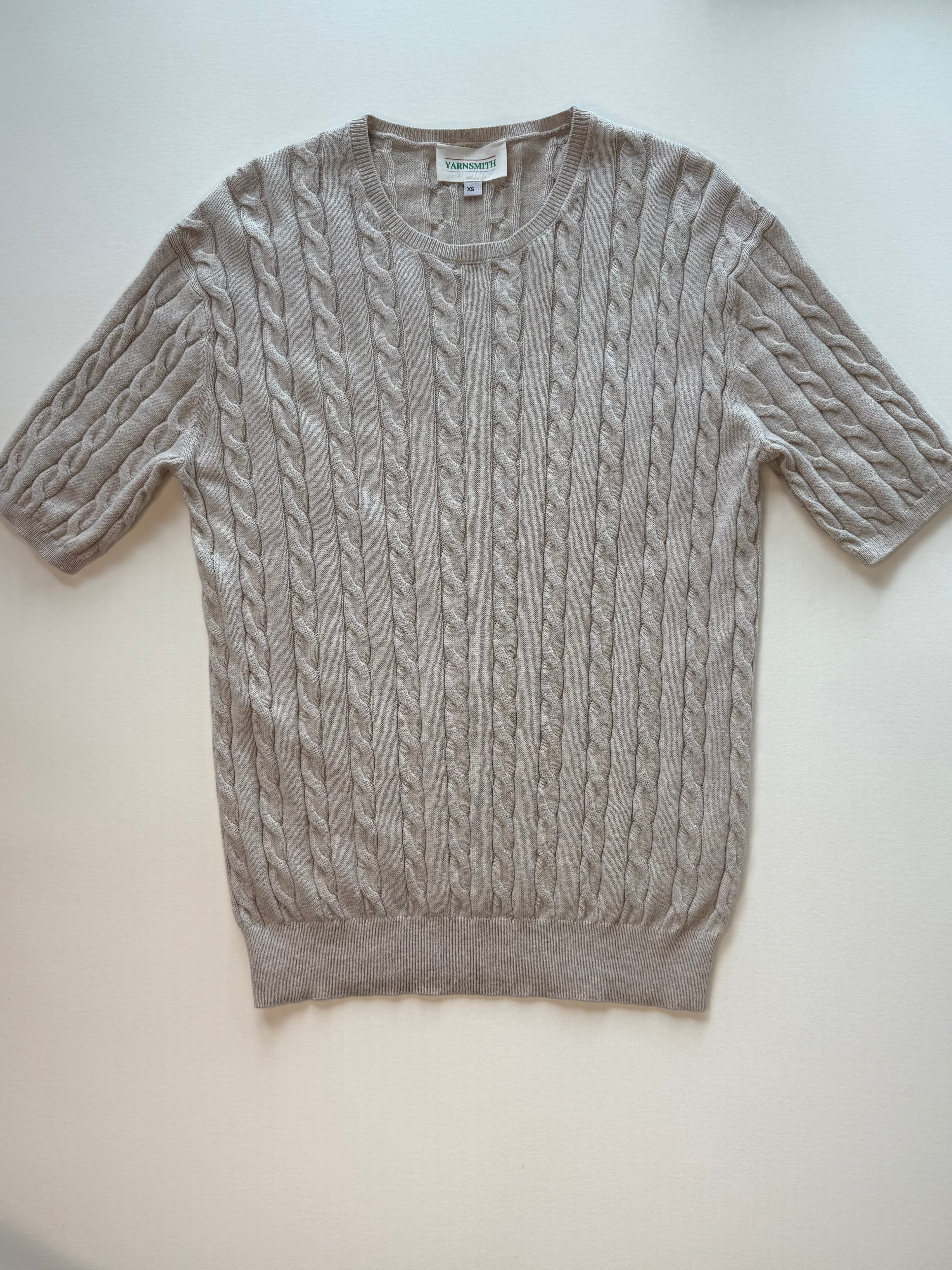 Cable Beryl Yarnsmith Pumice