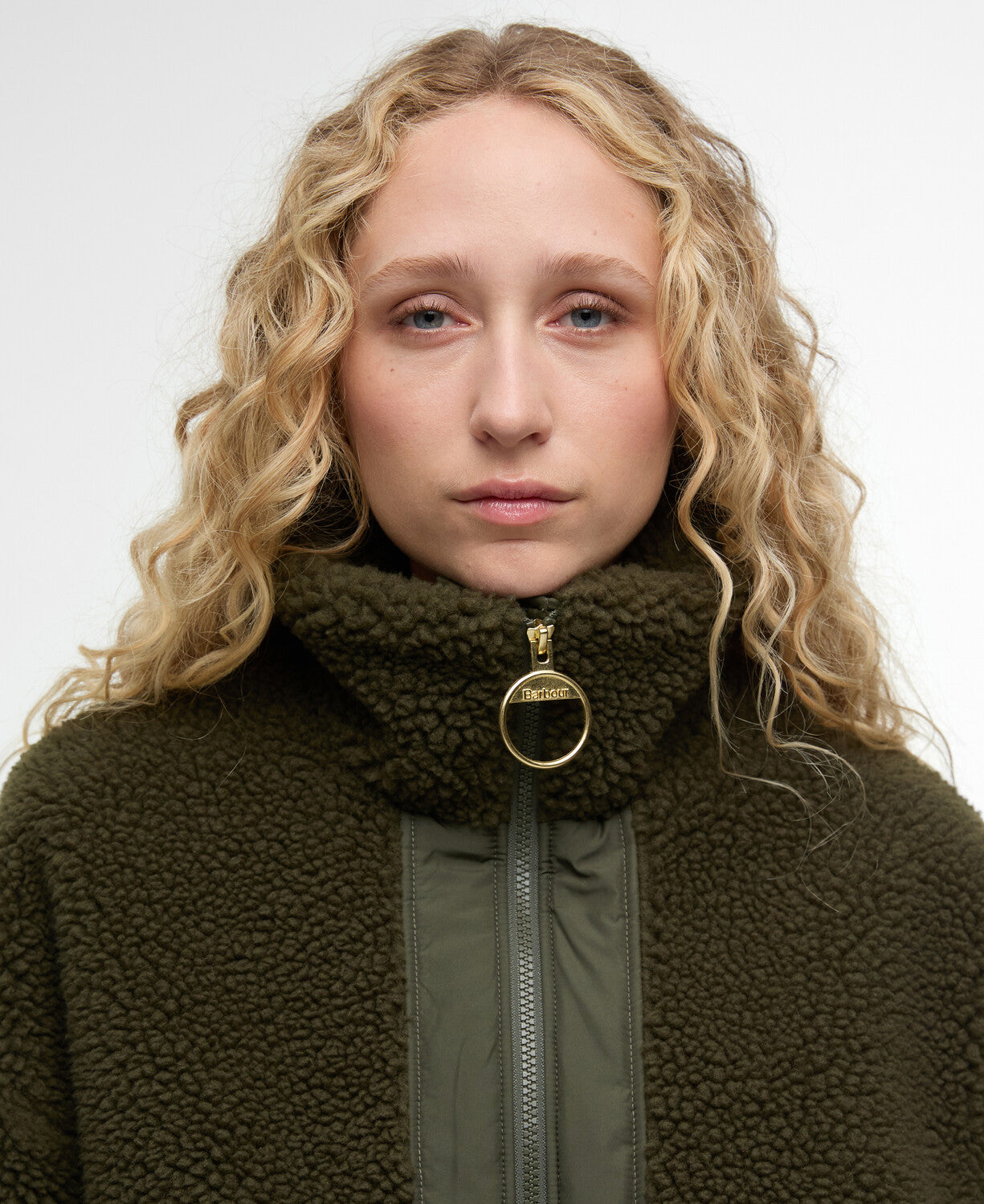 Barbour Brawby Fleece Olive