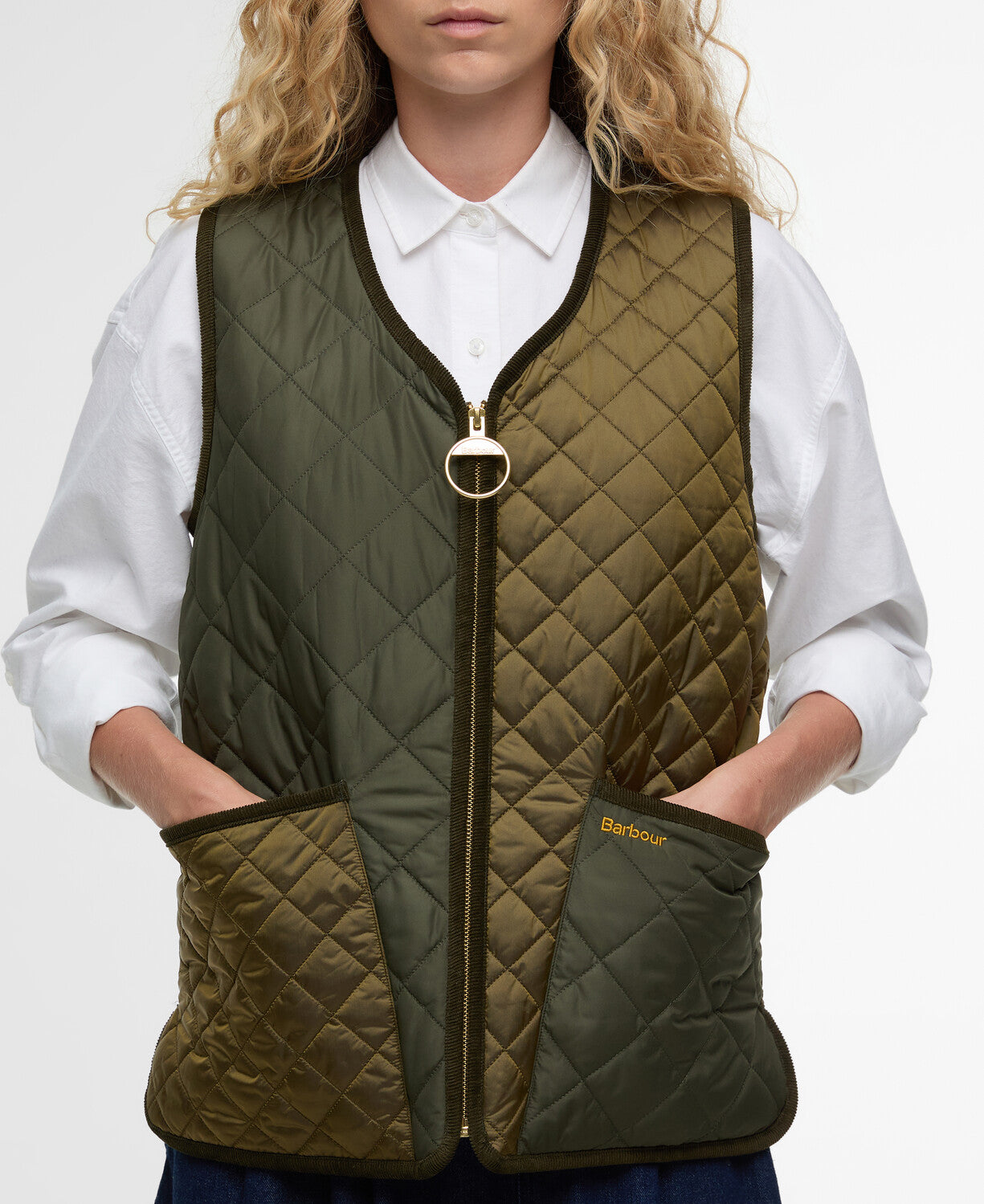 Barbour Heslerton Gilet Golden Olive