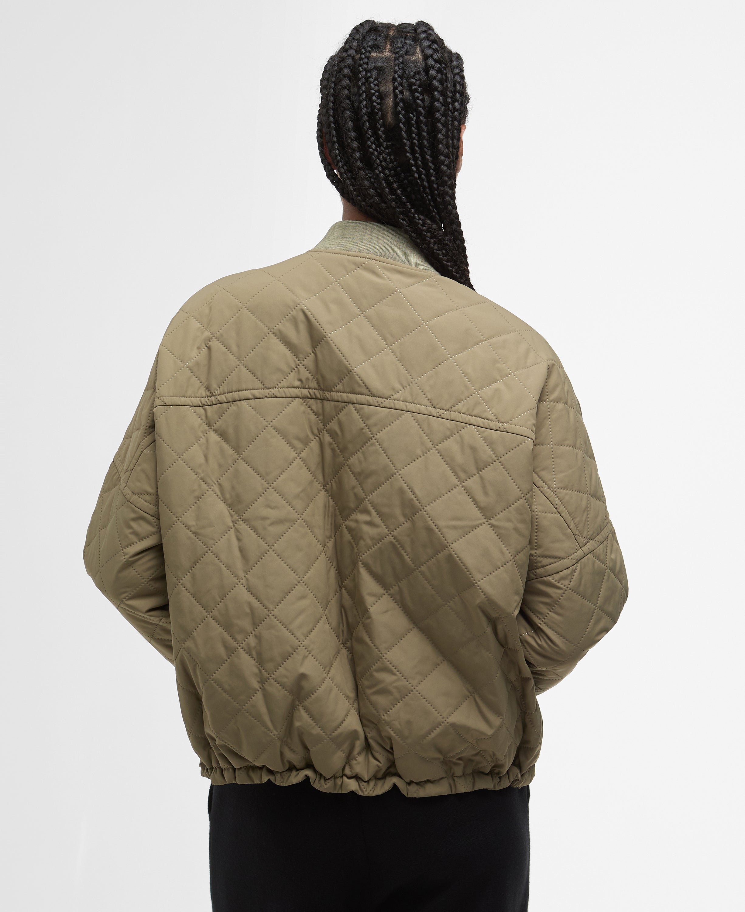 Barbour Emlyn Quilt Jacket Dusky Green/Ancient