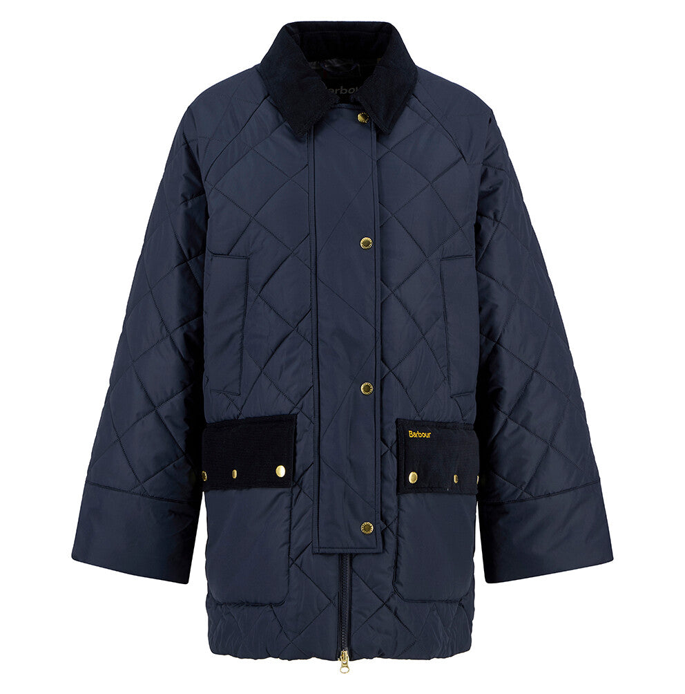 Barbour Aldburgh Quilted Jacket Navy