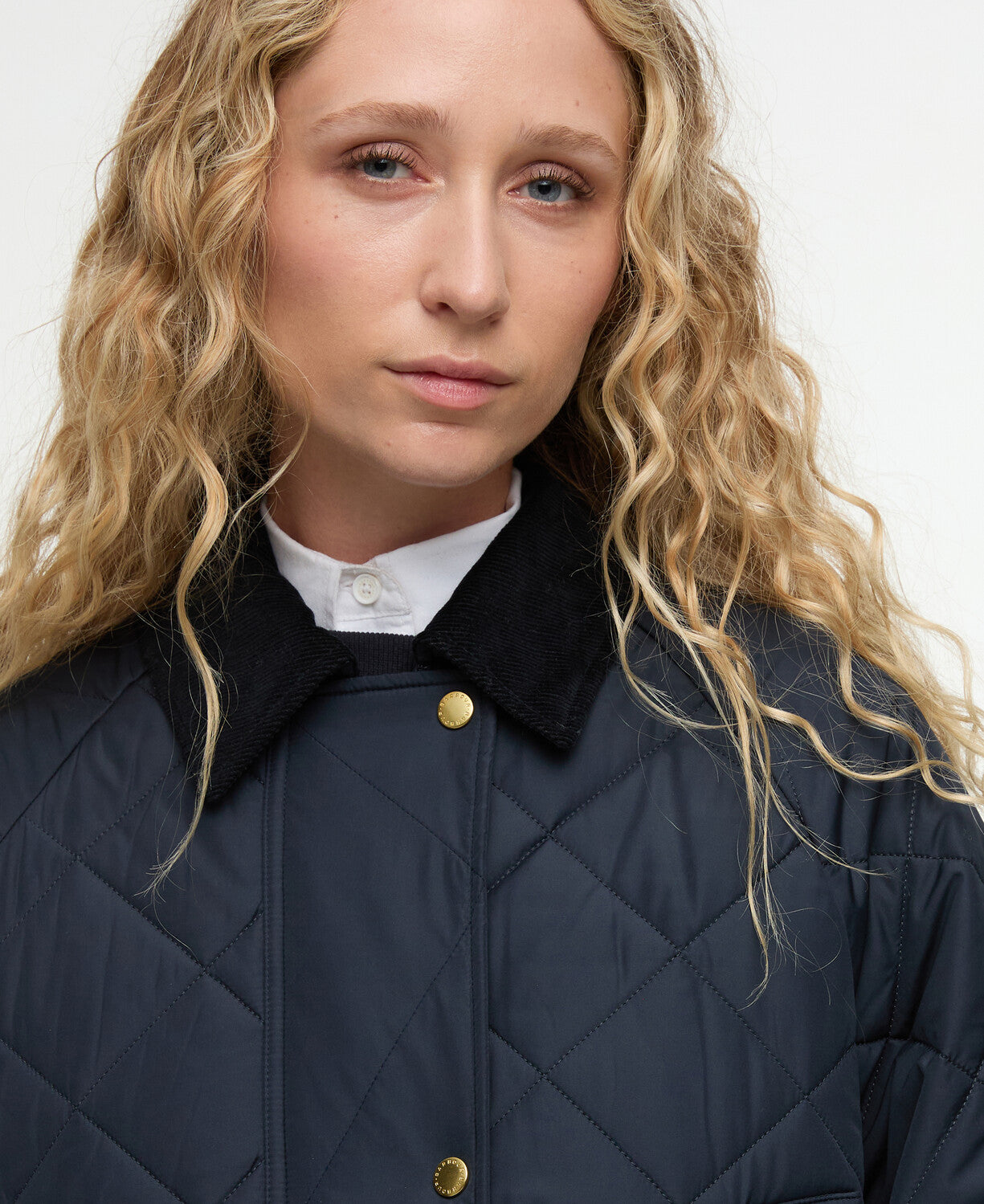Barbour Aldburgh Quilted Jacket Navy