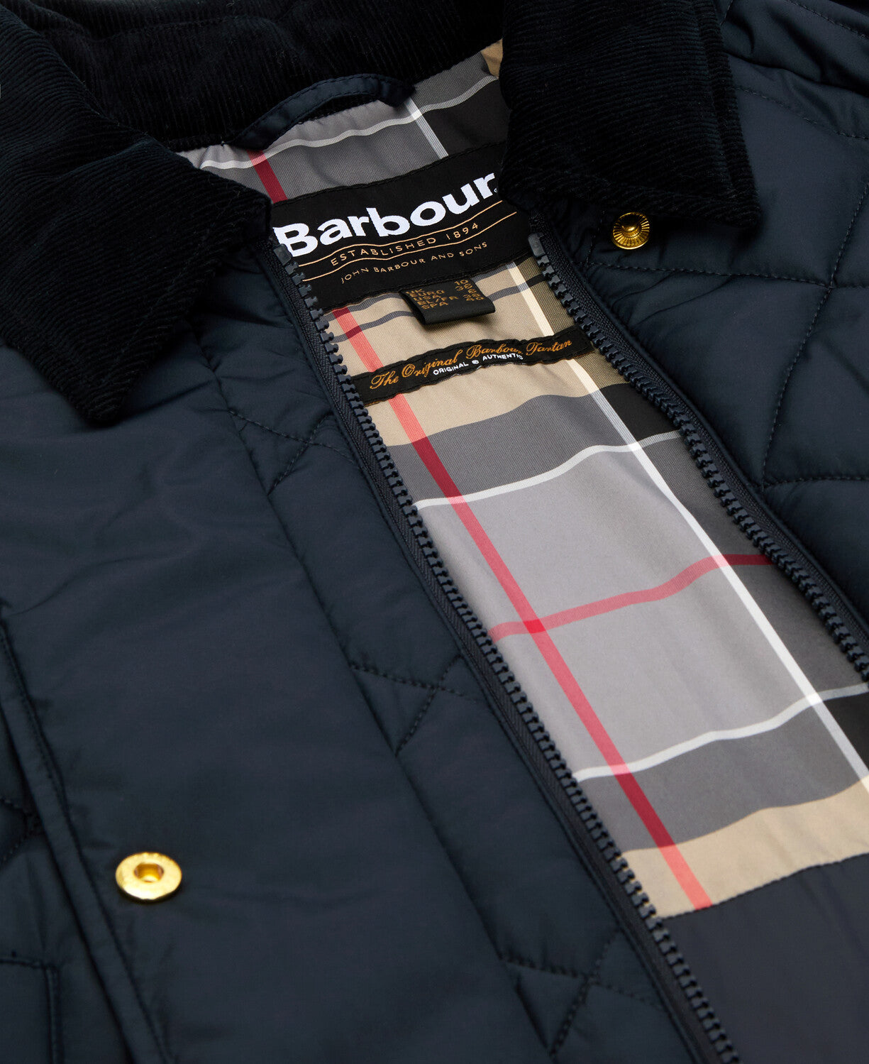 Barbour Aldburgh Quilted Jacket Navy