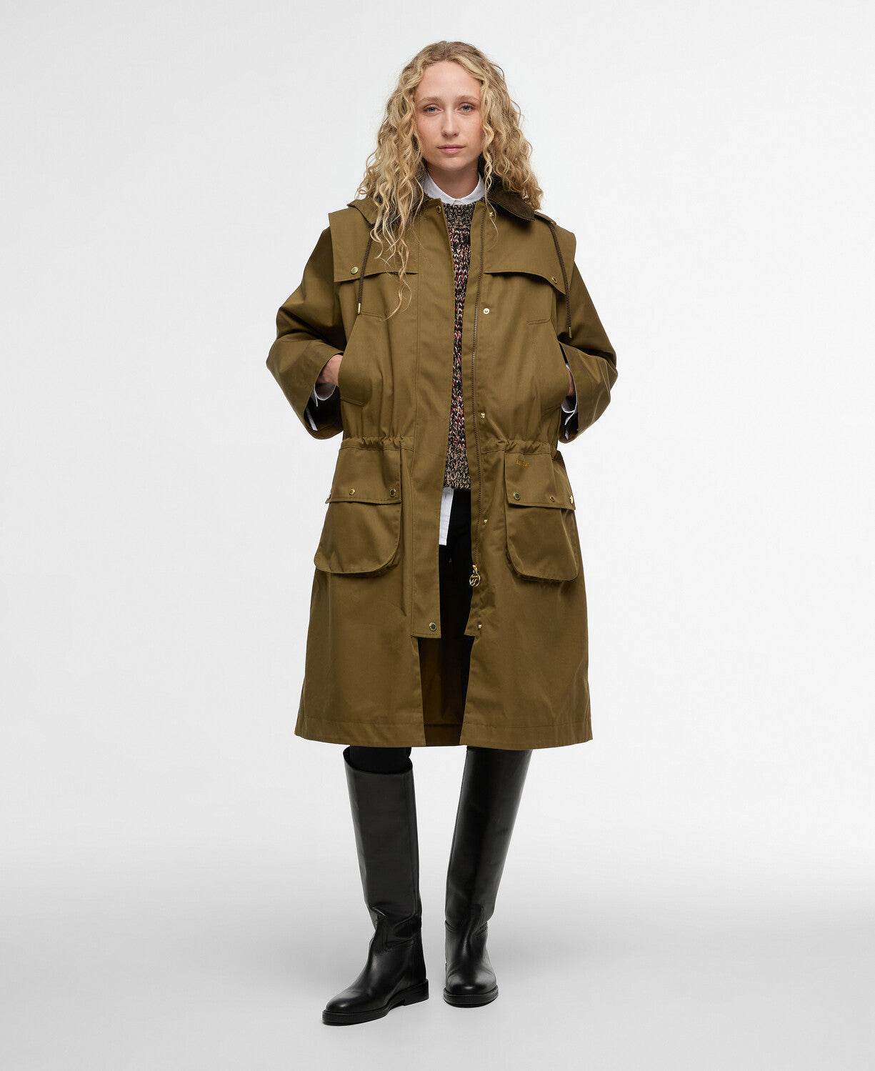 Barbour Bilsdale Showerproof Jacket Golden Olive