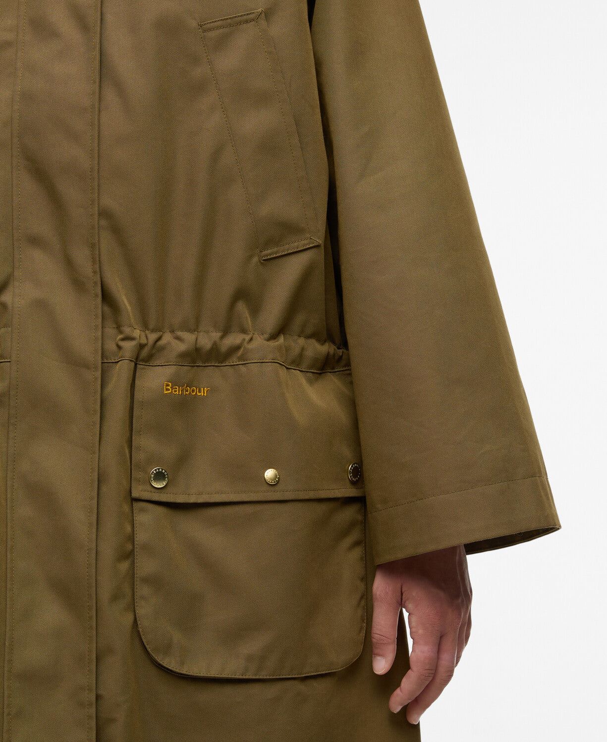 Barbour Bilsdale Showerproof Jacket Golden Olive