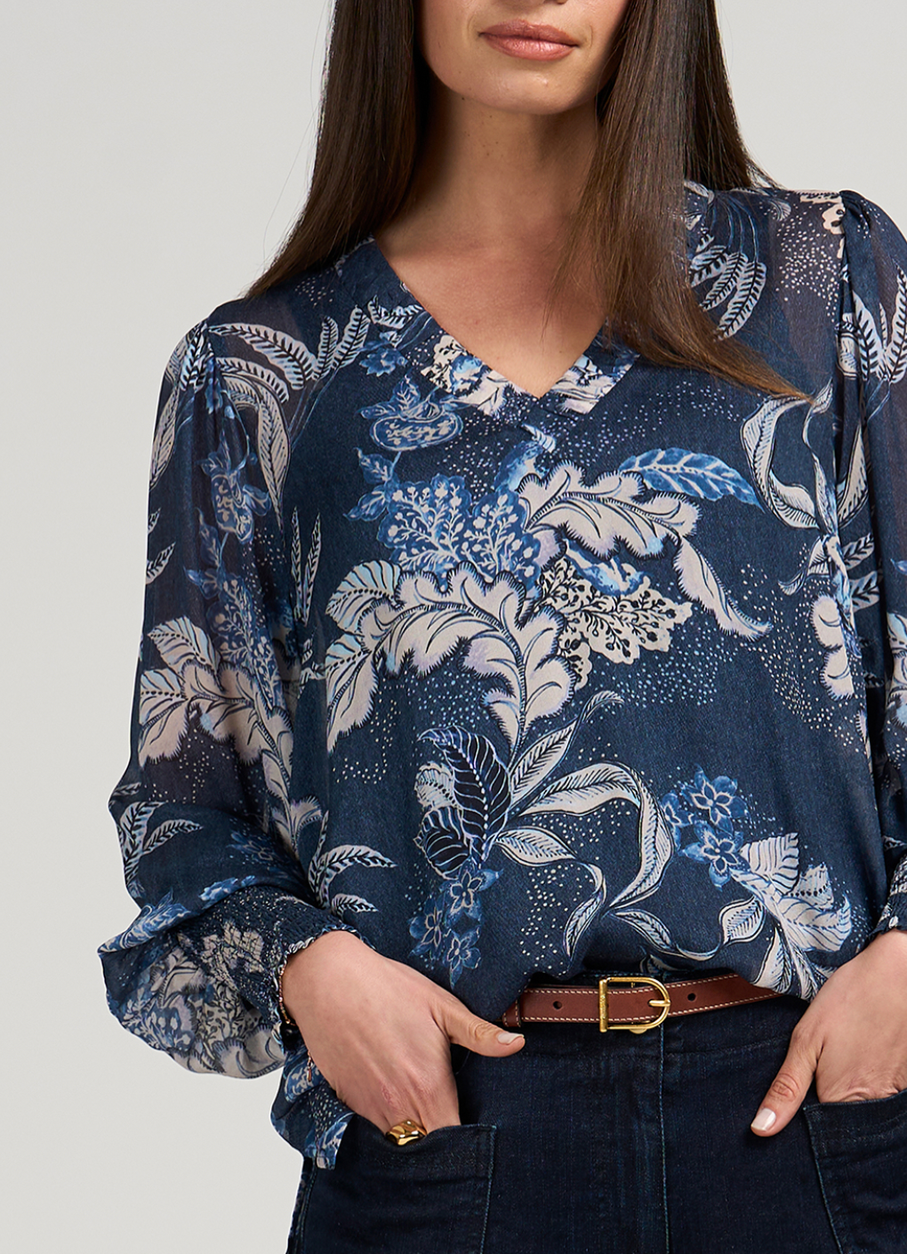 Casella Top Denim Multi Loobie's Story