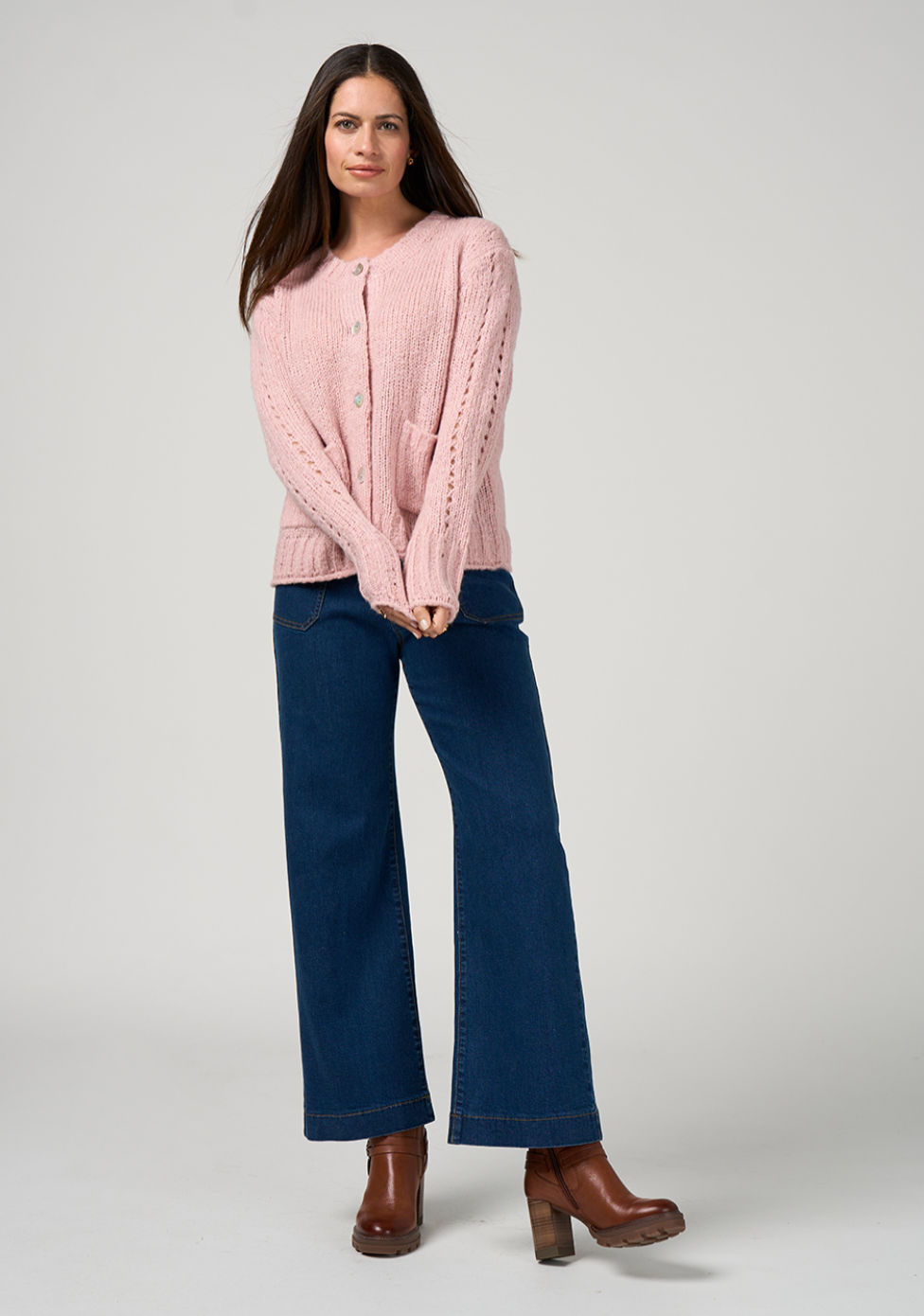 Tilly Cardi Blush Loobie Sweetly